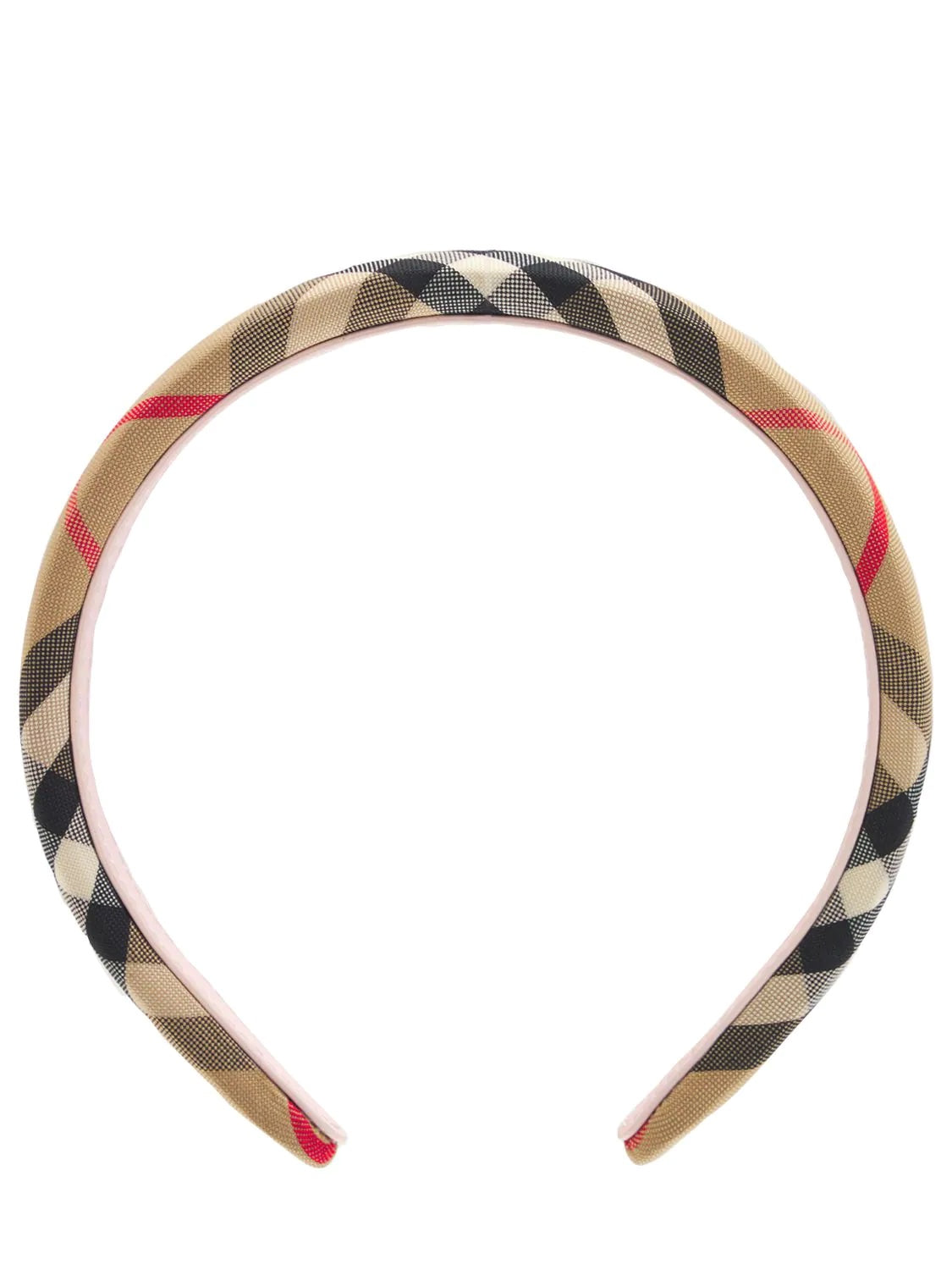 BURBERRY CHECK HAIRBAND