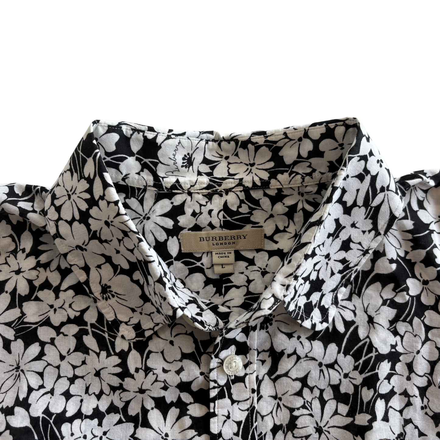 Burberry Cap Sleeve Blo - Women's L