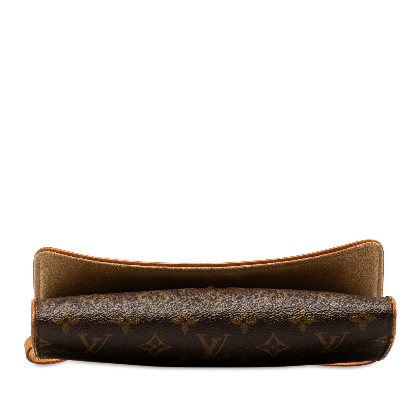 Brown Louis Vuitton Monogram Pochette Twin GM Crossbody Bag