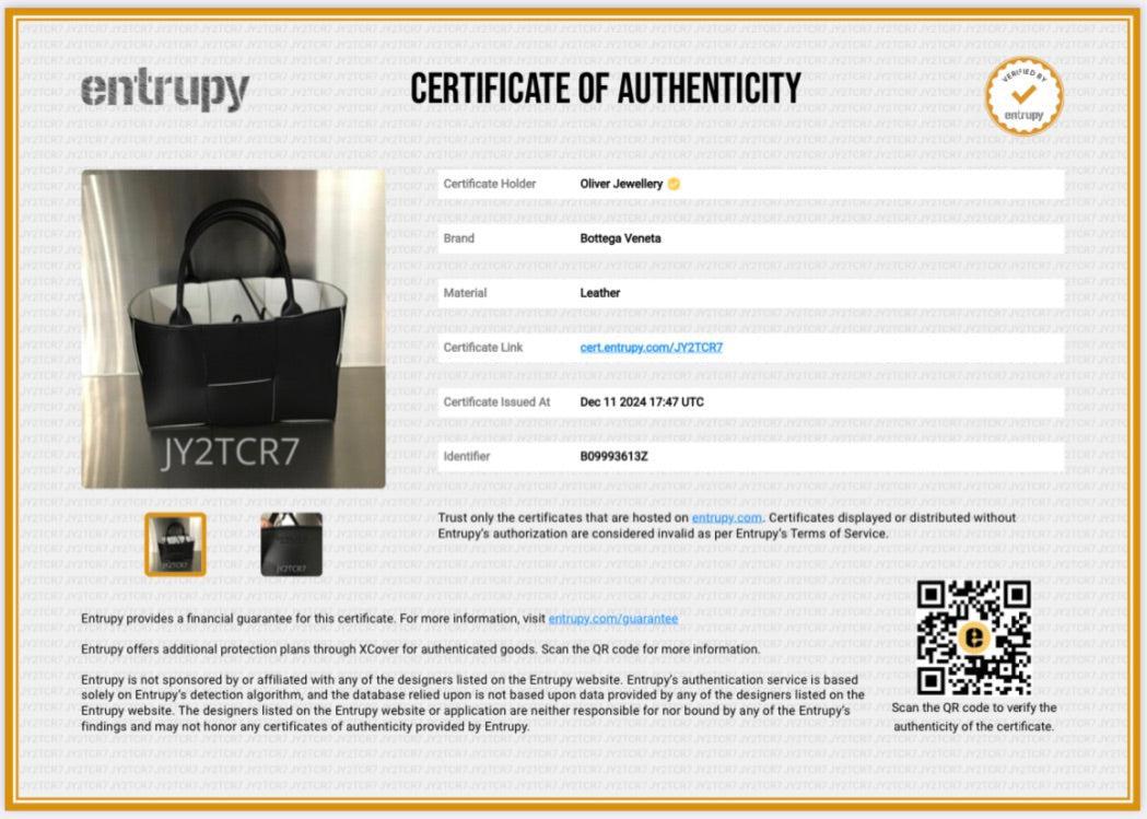Bottega Veneta Black Maxi Intrecciato Leather Small Arco Tote