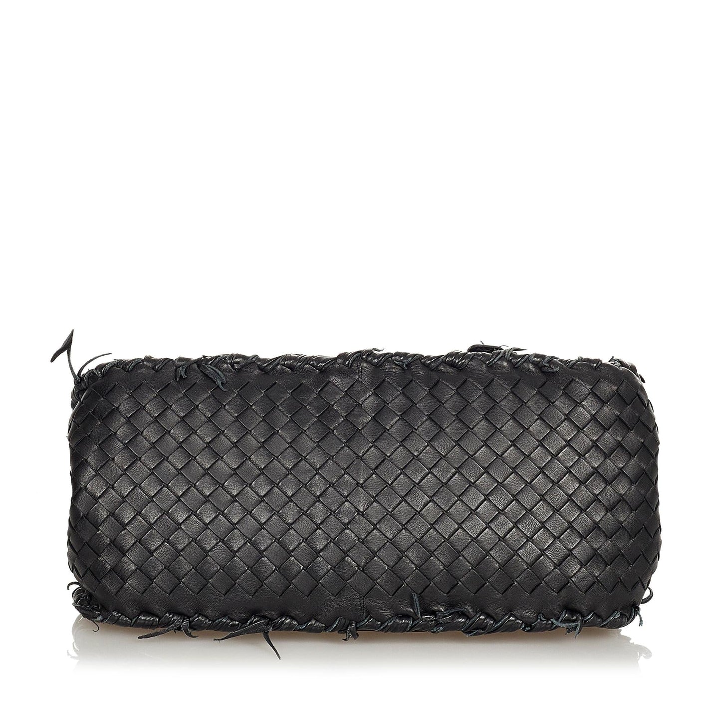 Luxury Bottega Veneta Intrecciato Fringe Leather Handbag (SHG-24403)