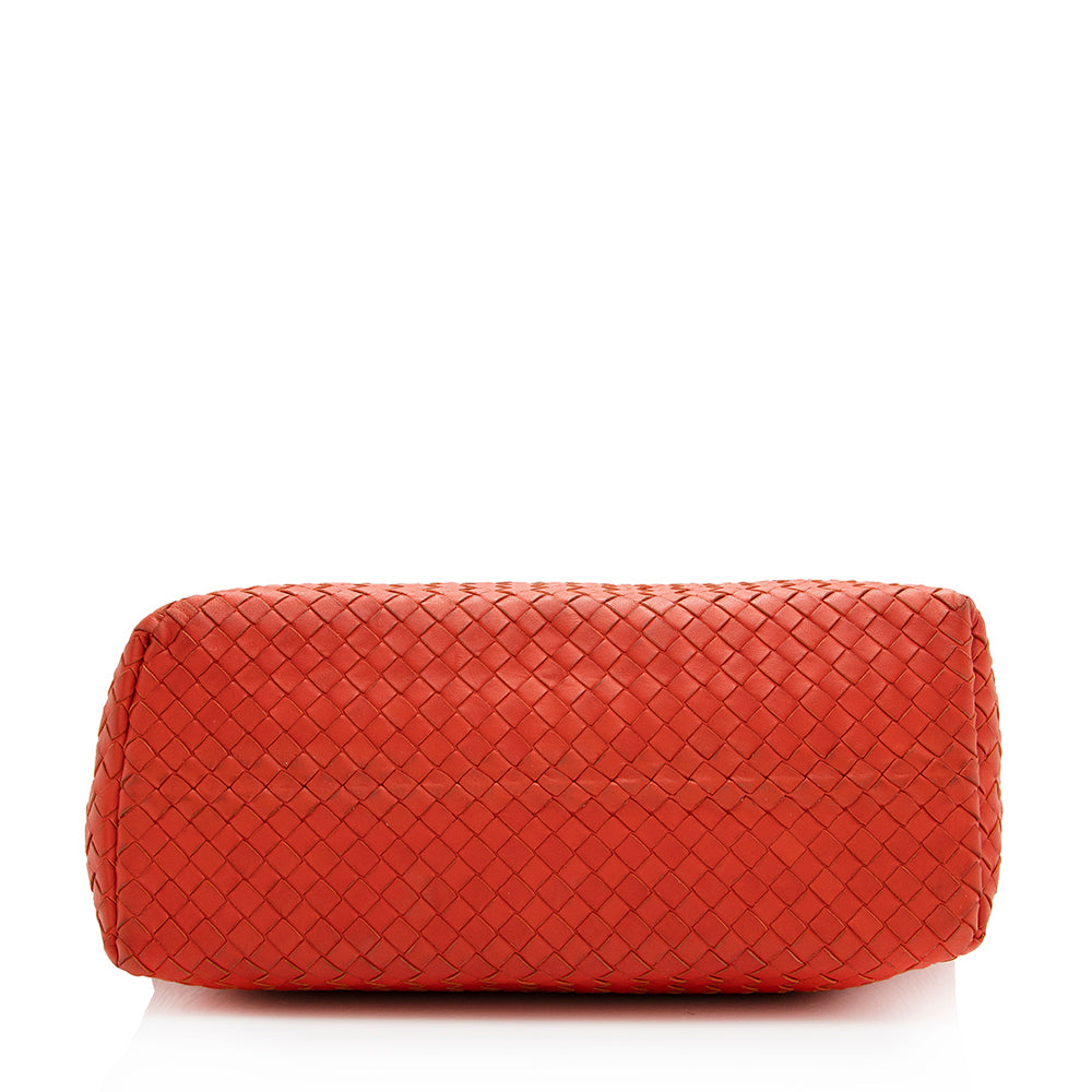 Luxury Bottega Veneta Intrecciato Nappa Garda Tote (SHF-20095)