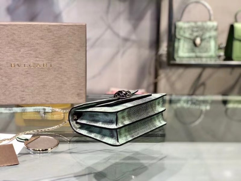 Bvlgari Green Serpenti Forever Shoulder Bag BVGR00329