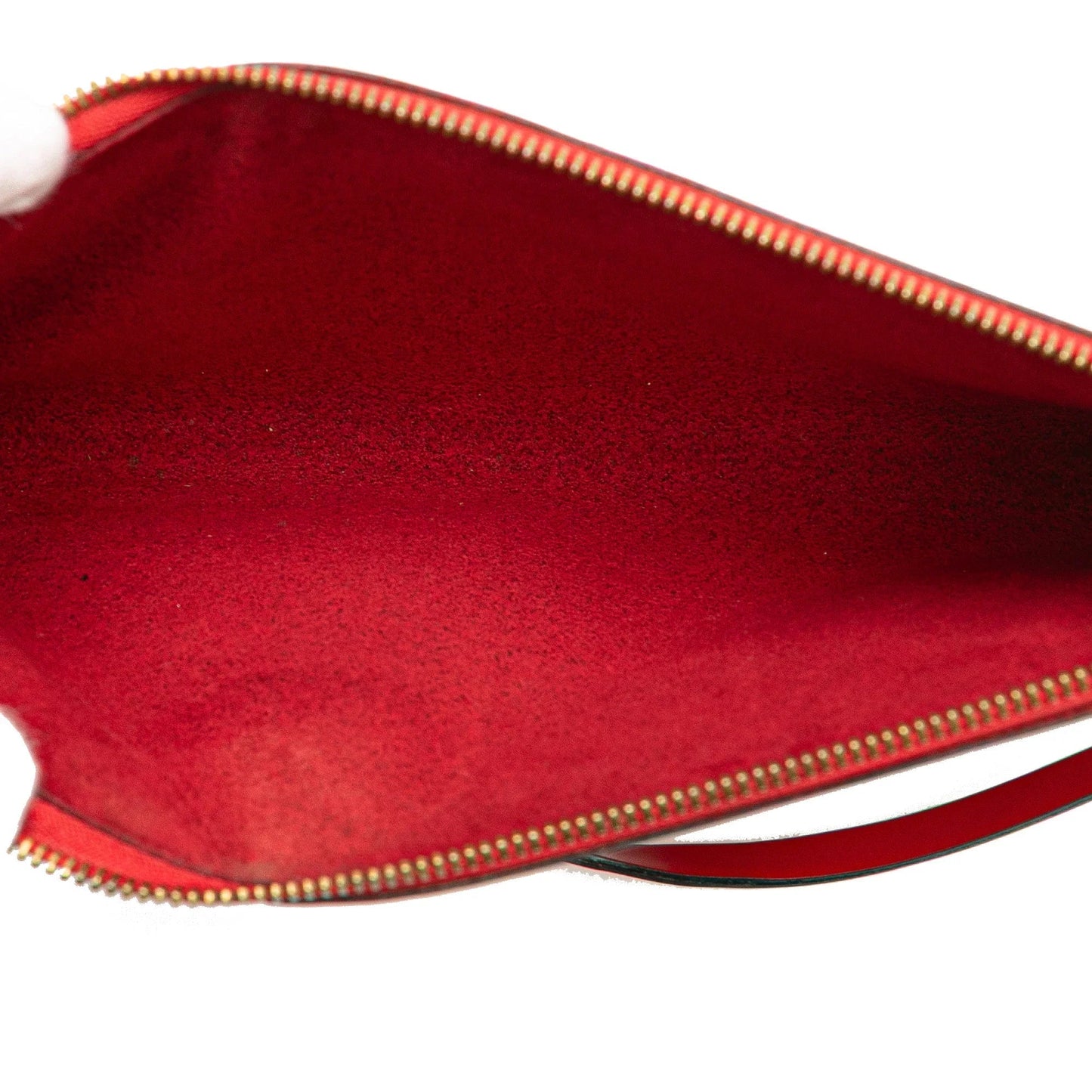 Red Louis Vuitton Epi Pochette Accessoires Shoulder Bag