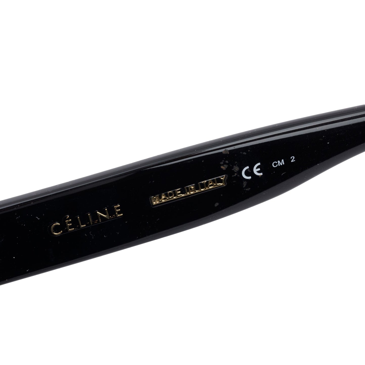 Celine CL41026/S Black & Havana Acetate Wayfarer Sunglasses