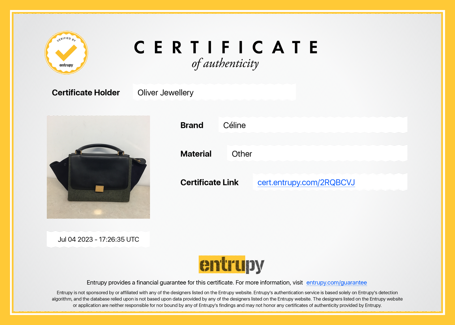 Celine Small Tricolour Wool Trapeze Bag