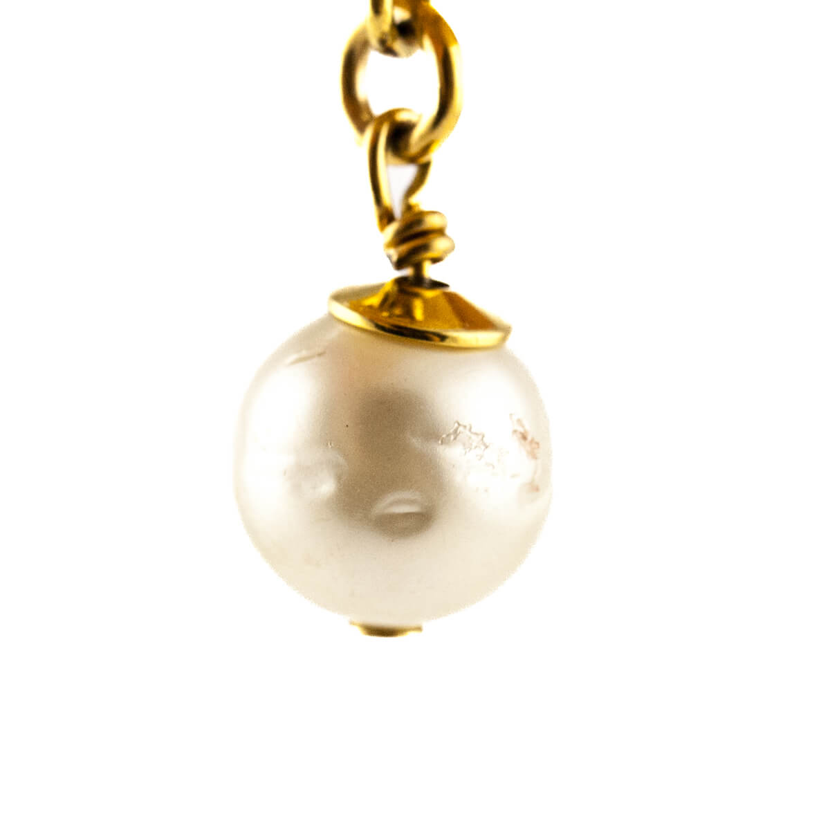 Chanel Pearl Cuff Links