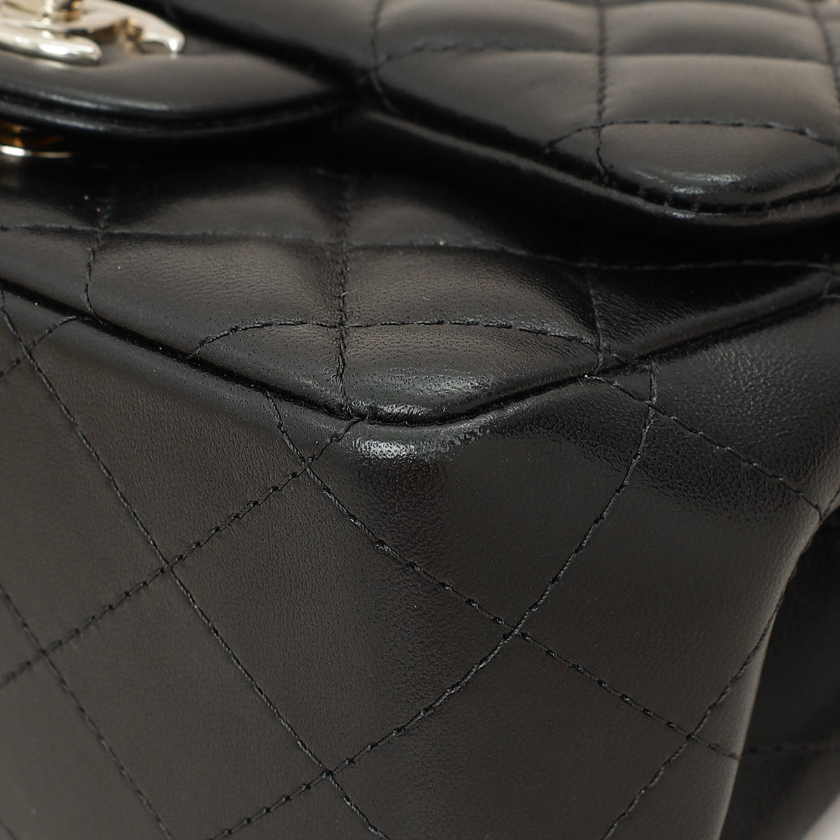 Chanel Black CC Classic Mini Square Bag