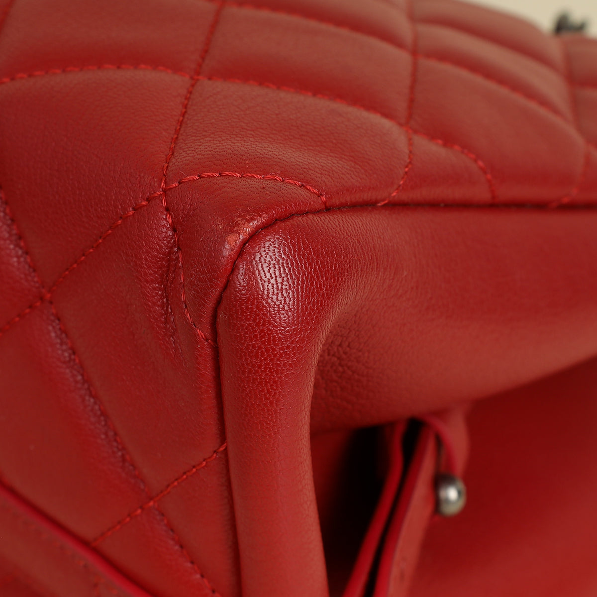 Chanel Red City Rock Shopping Bag