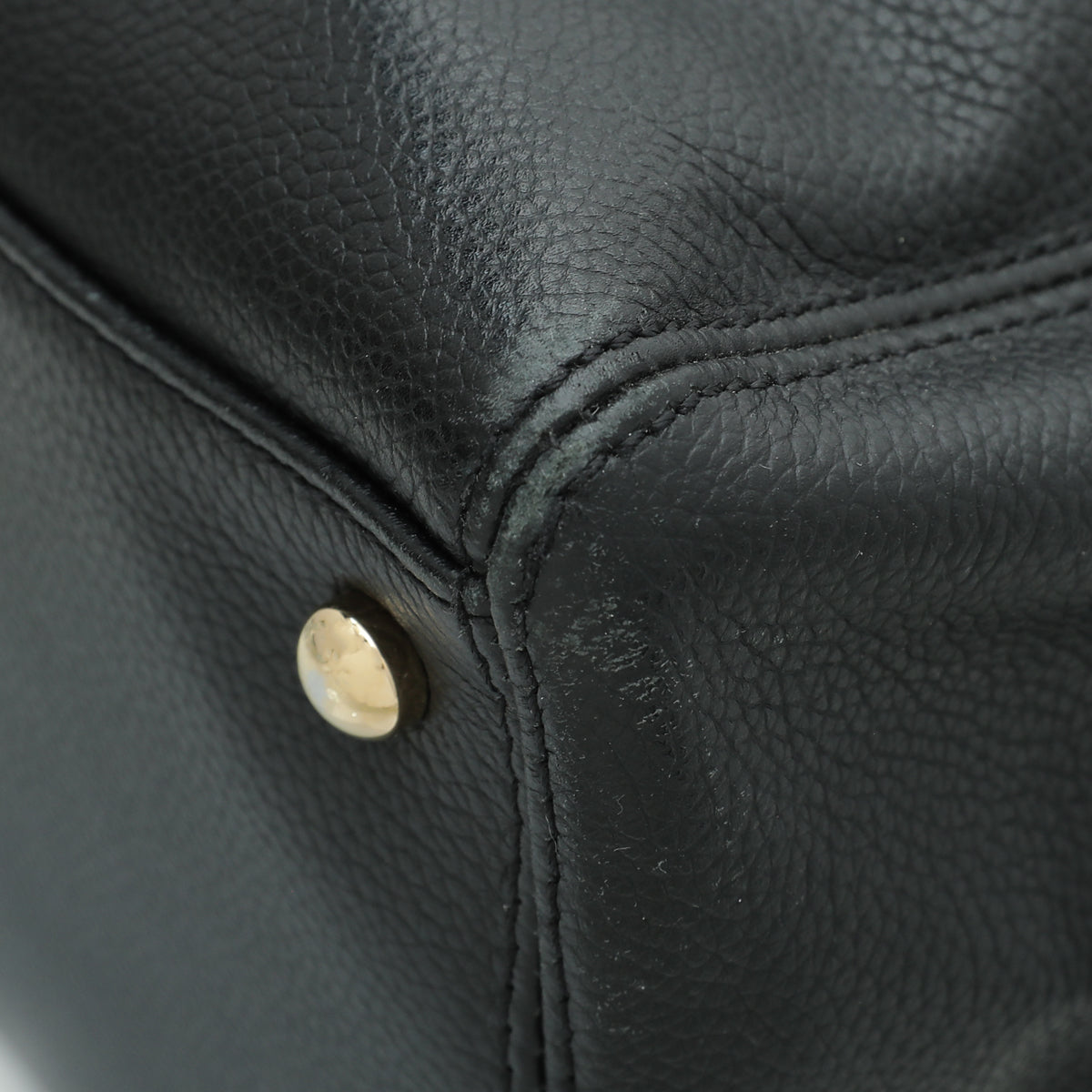 Chanel Black CC Executive Cerf Medium Tote Bag