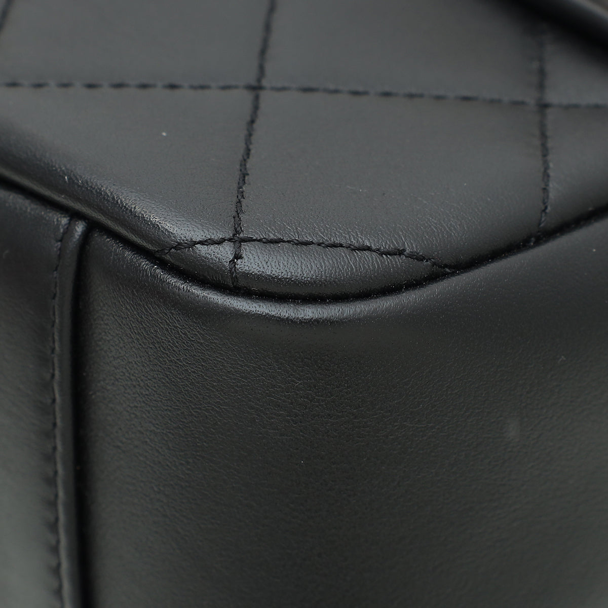 Chanel Black Front Logo Enchained Camera Bag