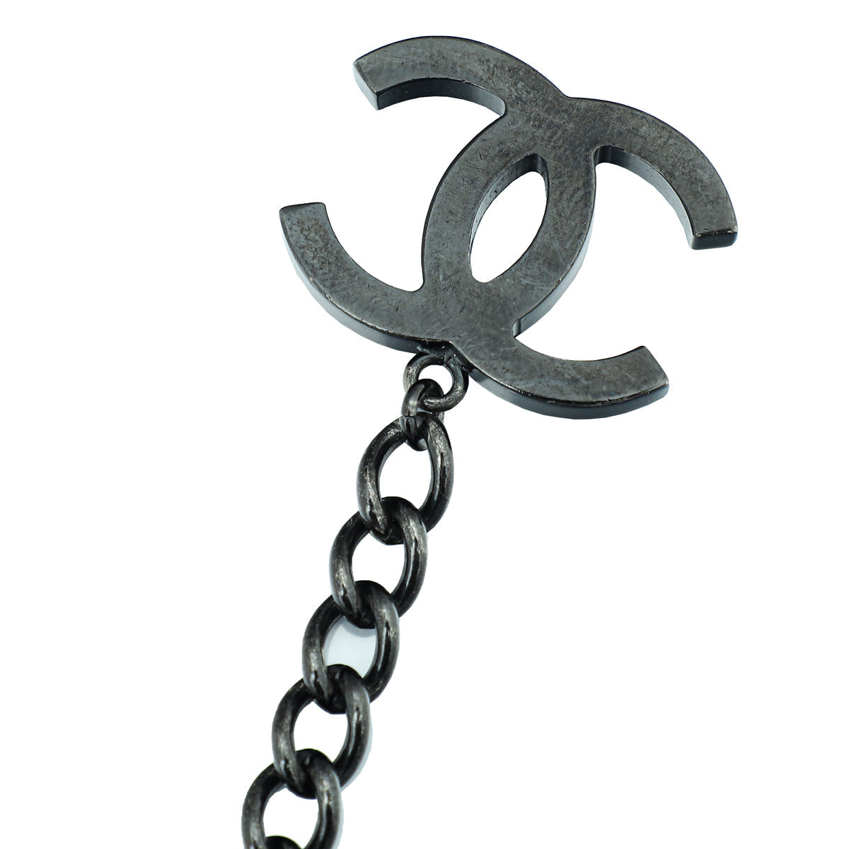 Chanel Bicolor CC Faux Pearl 3 Strand Bracelet