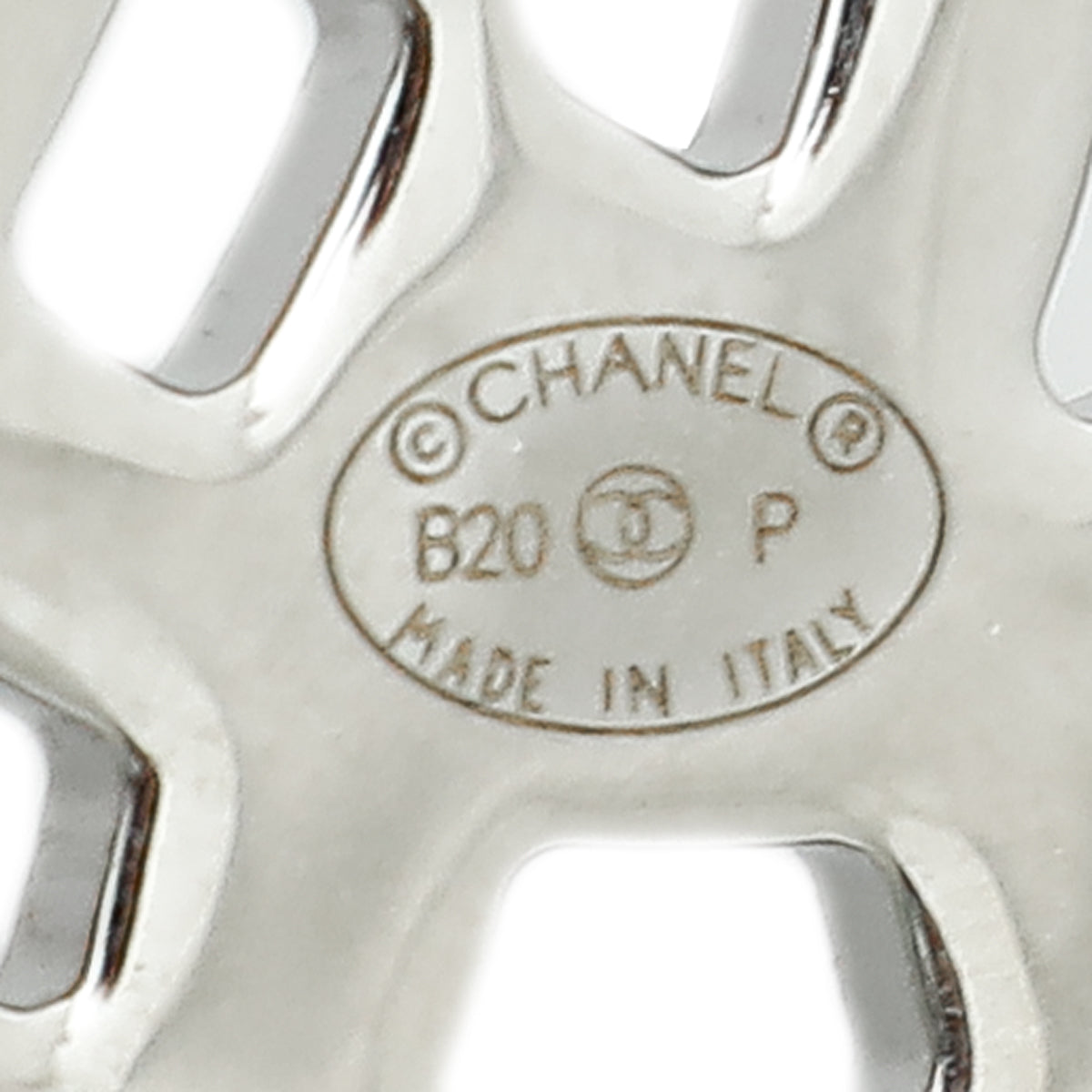 Chanel Bicolor CC Crystal Brooch