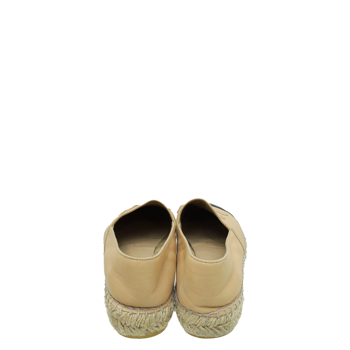 Chanel Bicolor CC Cap Toe Espadrille 38