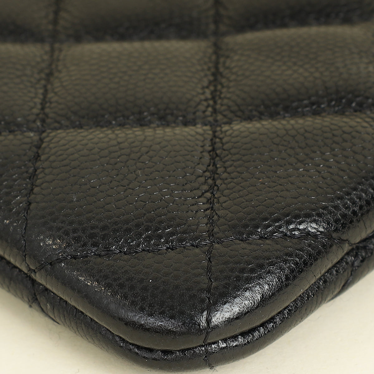 Chanel Black Classic Small Zipped Pouch