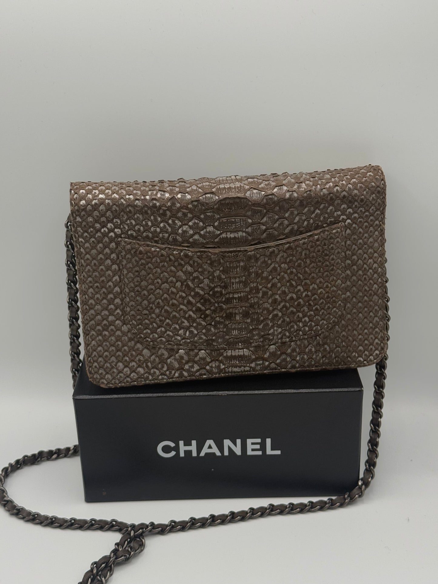 Chanel - Sac Wallet on chain édition python