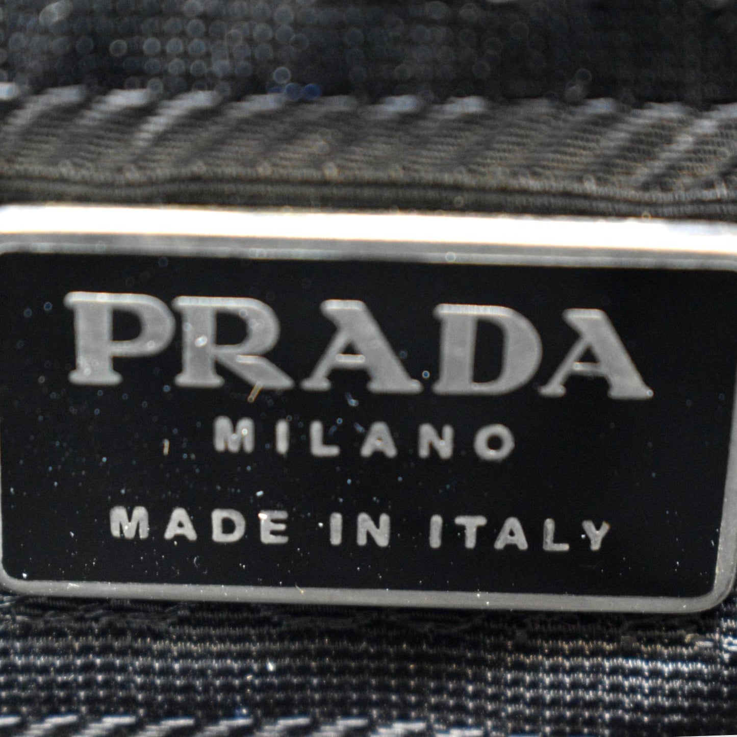 PRADA Nylon Backpack Black
