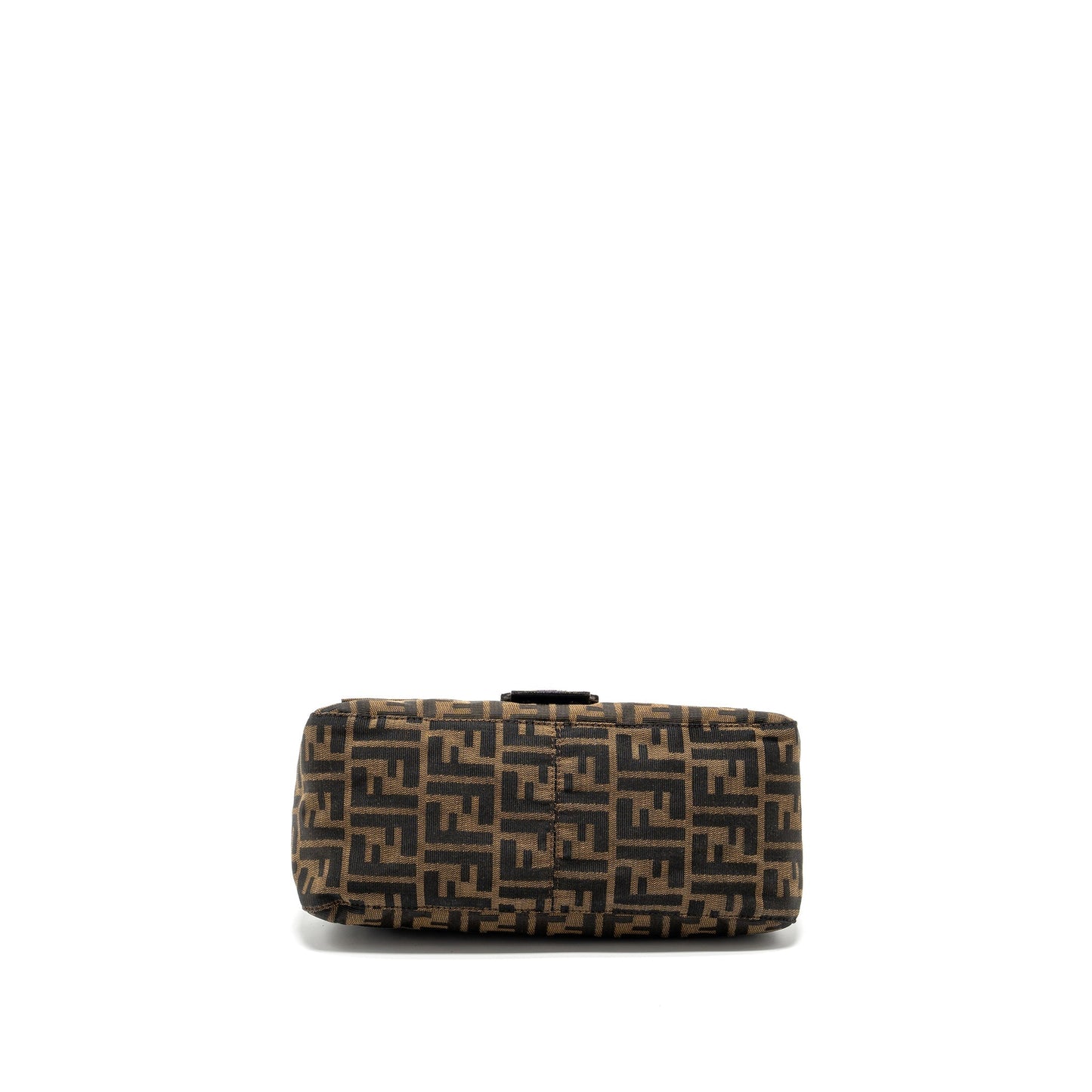 Fendi Zucca Mamma Baguette Purse canvas brown