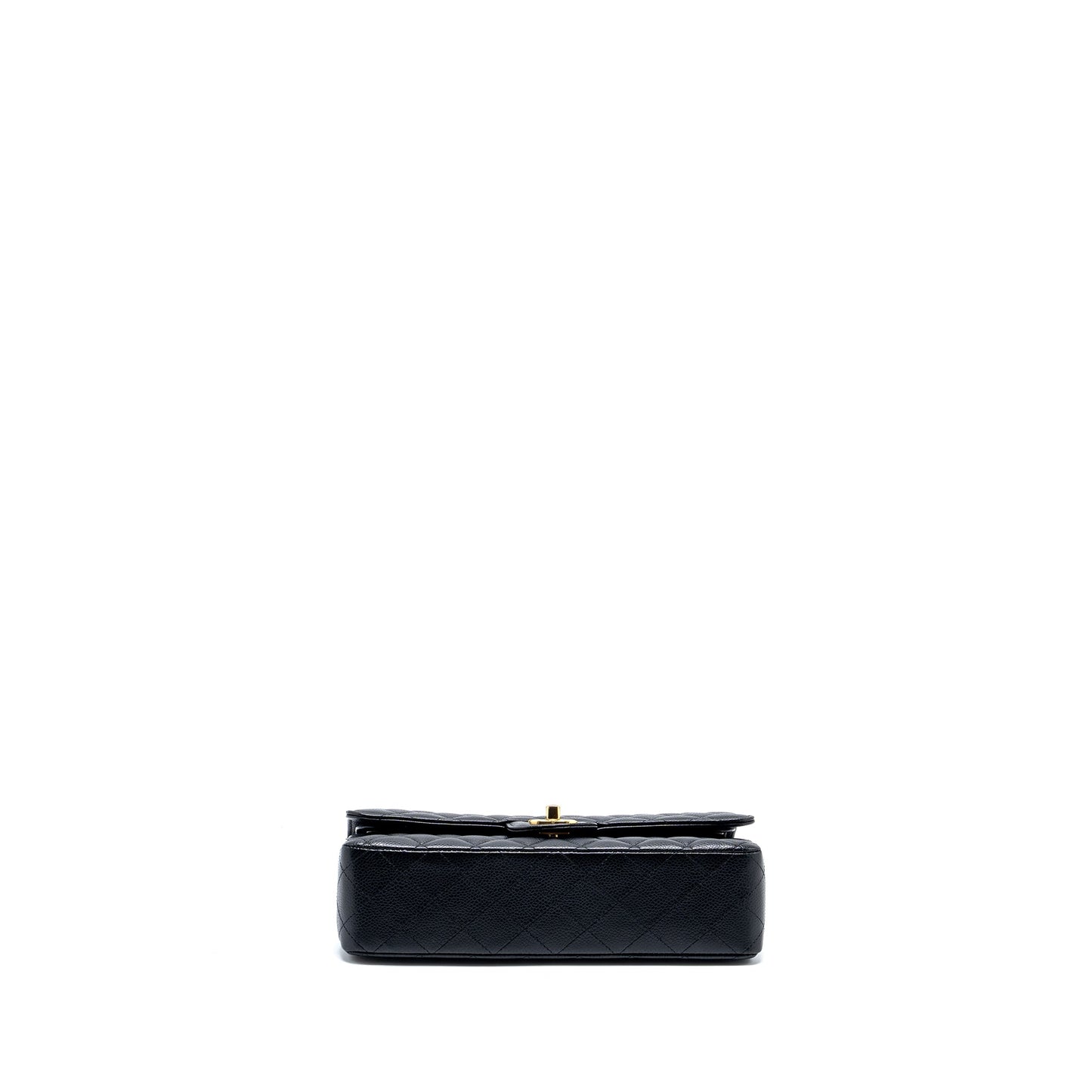 Chanel Medium classic double flap bag caviar black GHW