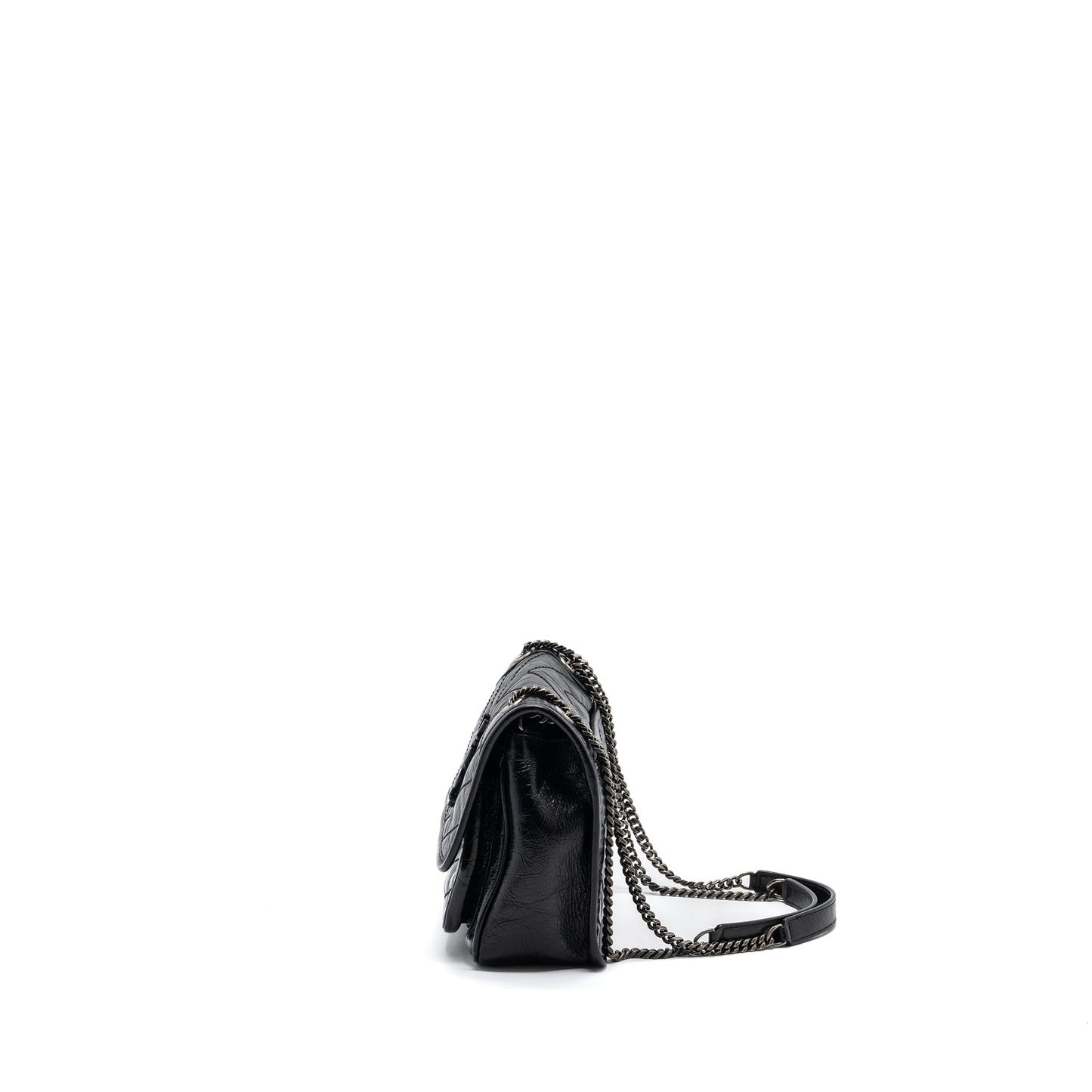 Saint Laurent/ Niki Baby Purse Calfskin Black ruthenium hardware
