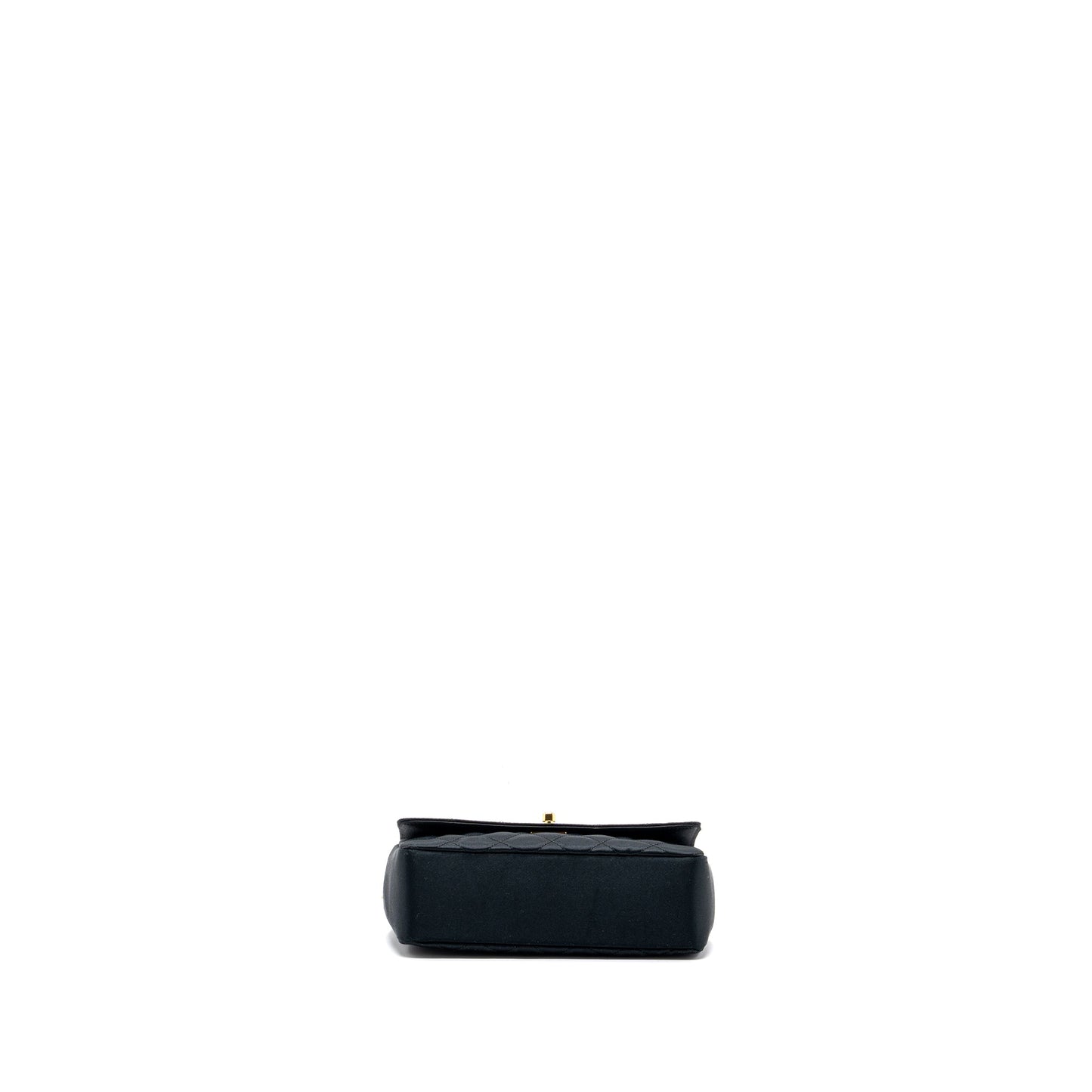 Chanel Flap Bag Satin Black GHW