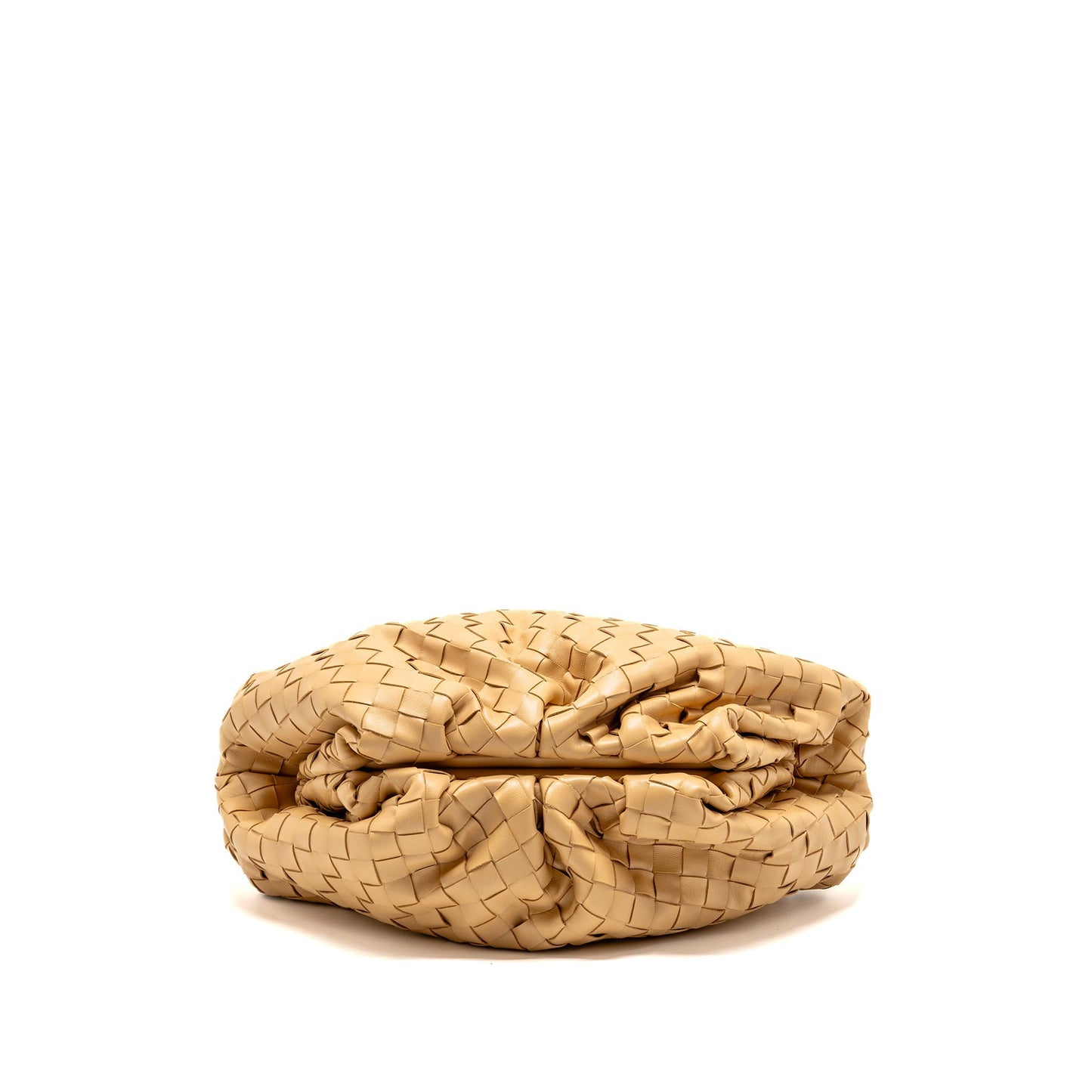 Bottega Veneta Pouch Intrecciato Leather Beige