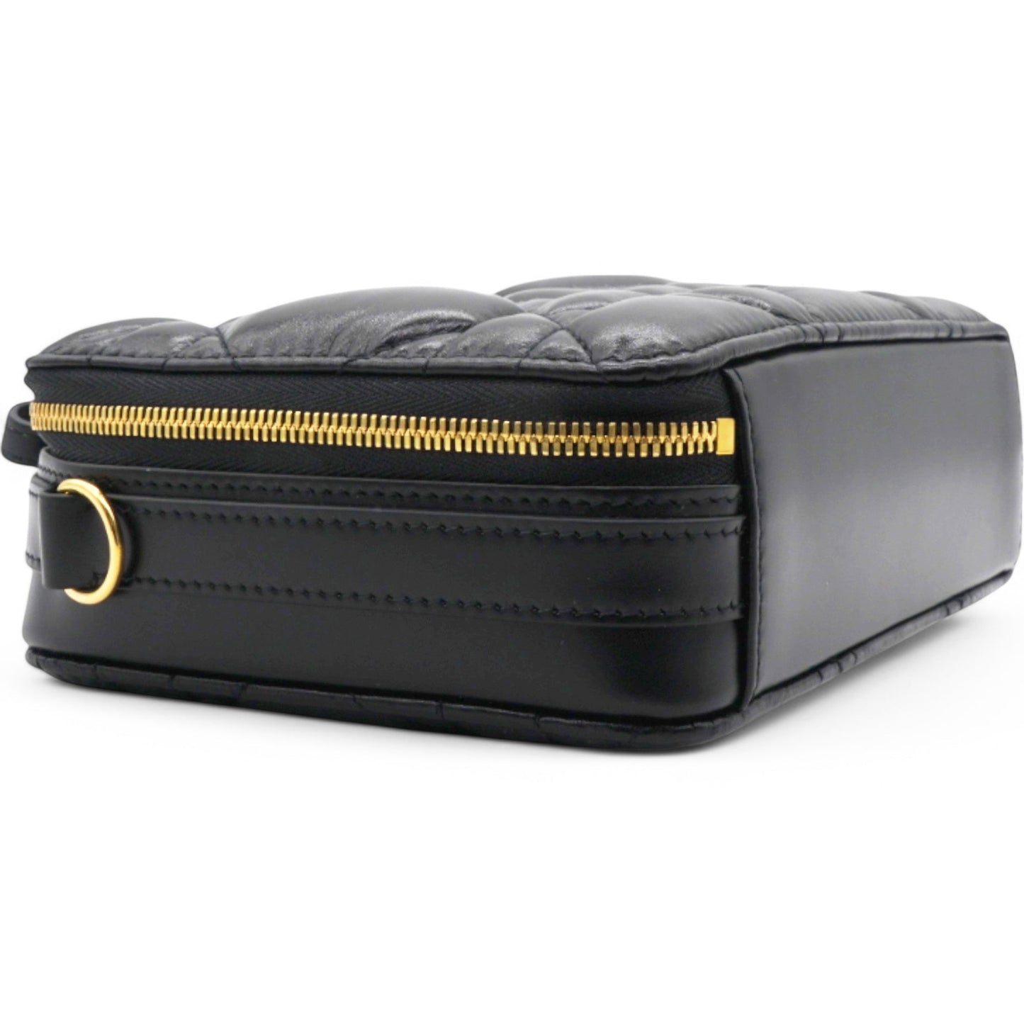 Dior Macro-Cannage Caro Box Bag Black