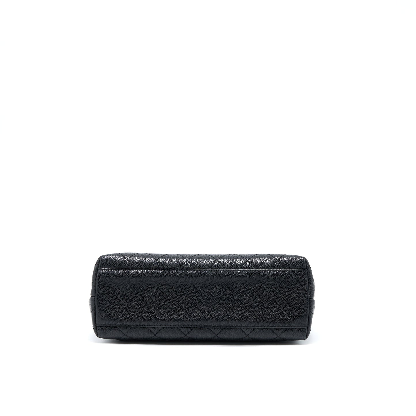 Chanel Top Handle Flap Bag Caviar Black GHW