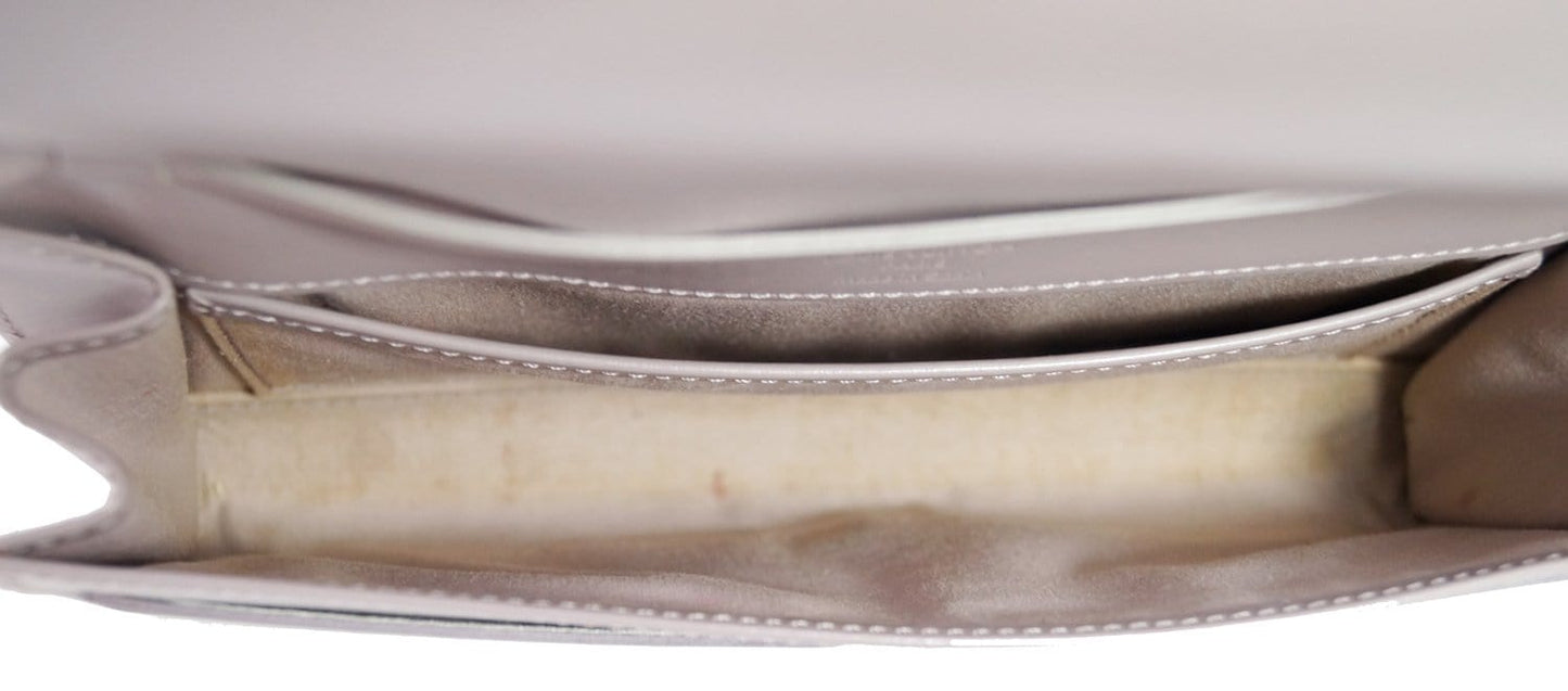 LOUIS VUITTON Lilac Epi Leather Honfleur Clutch Bag