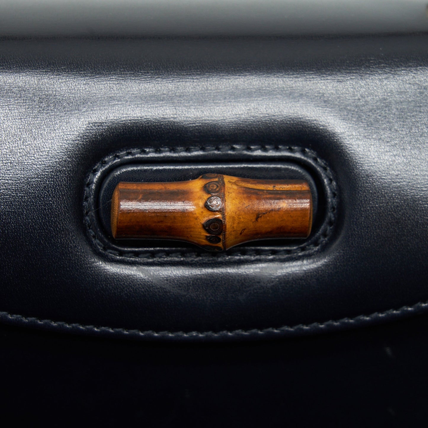 Gucci Bamboo Small Top Handle Bag Black