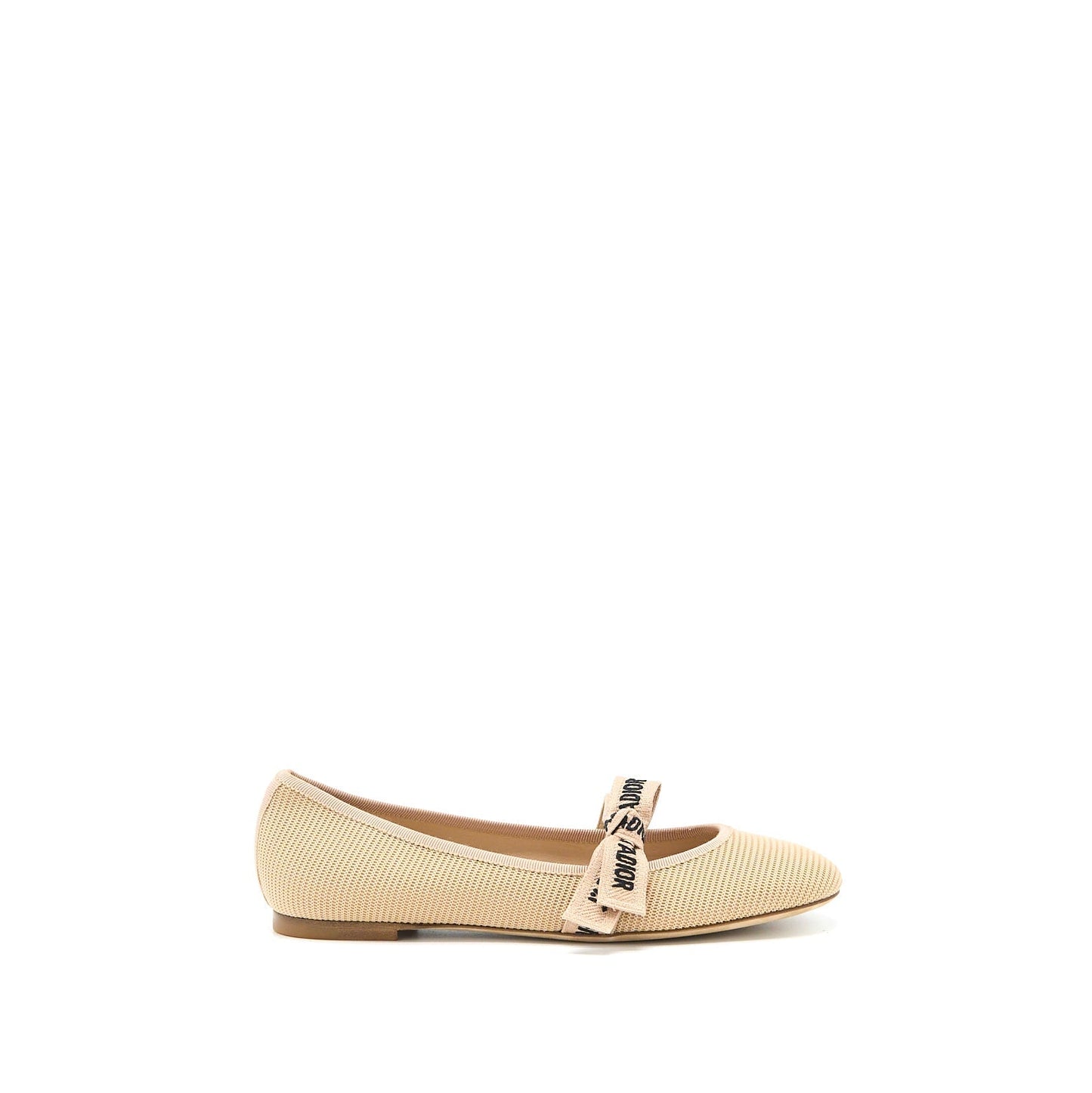 Dior Size 36 J’adior Ballet Pump Canvas Beige