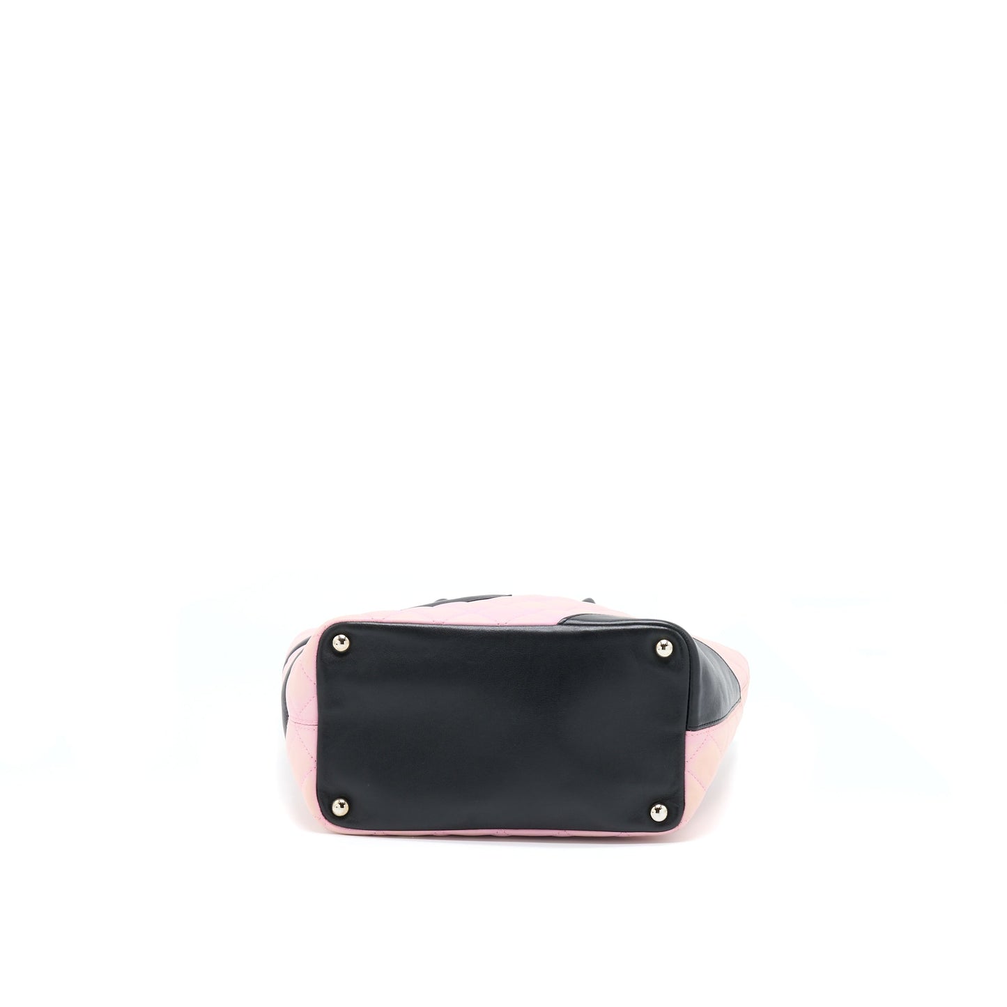Chanel Camnon Tote Pink/Black SHW