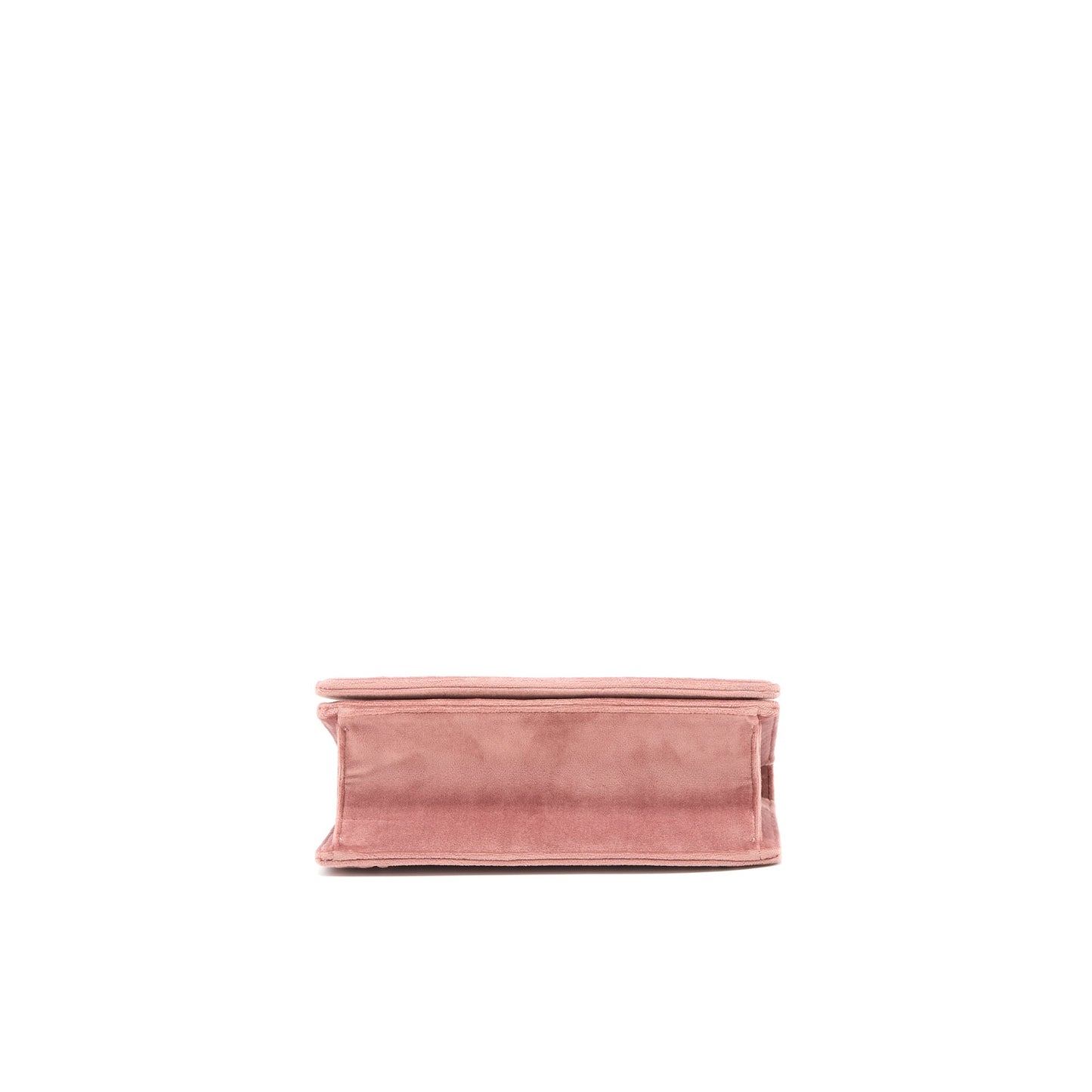 Dior Small Diorama Velvet Dark Pink