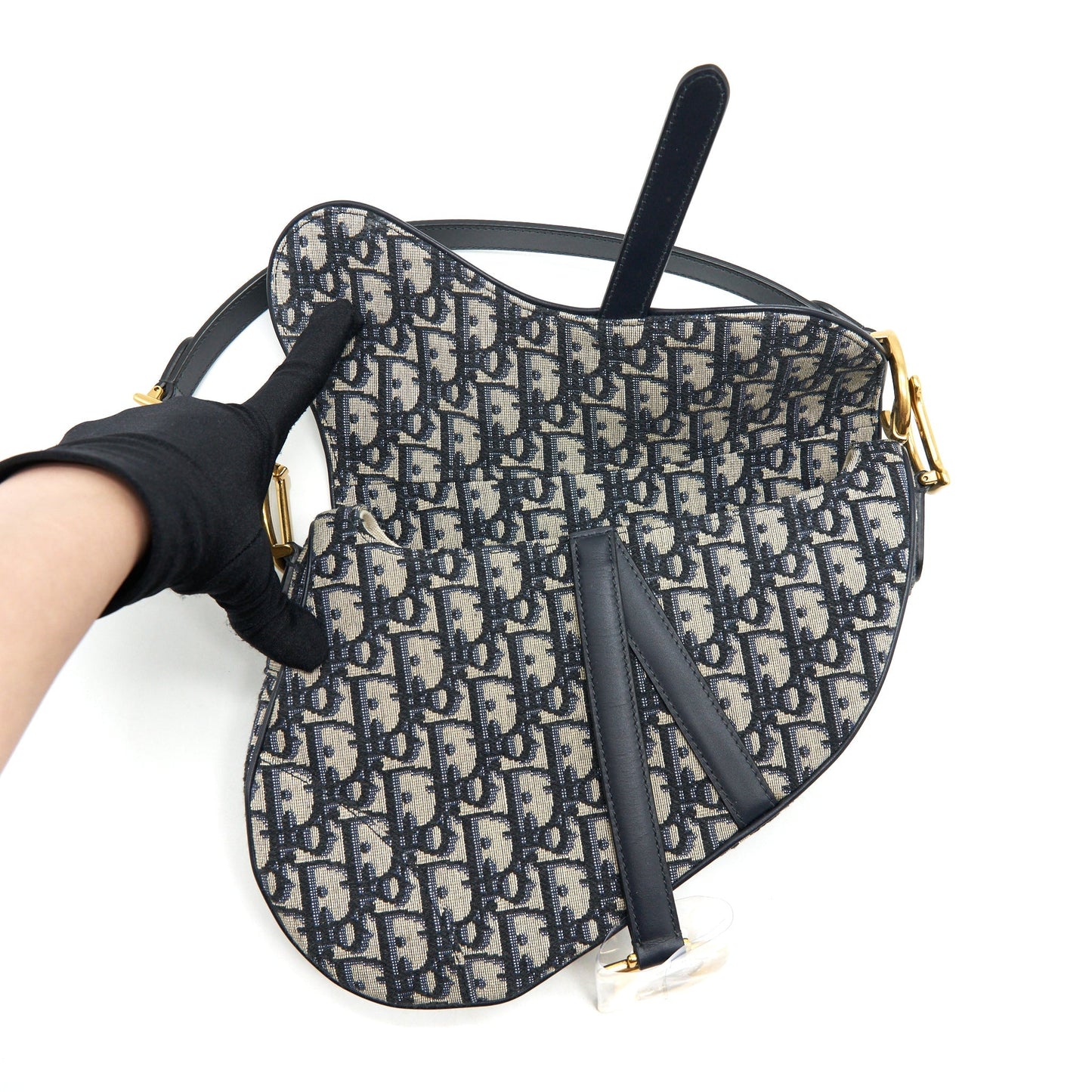 Dior medium saddle Purse oblique