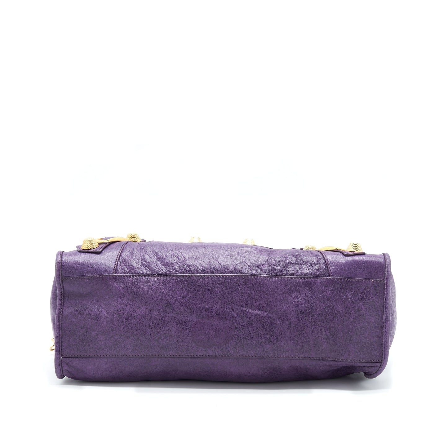 Balenciaga Giant City Purse Purple