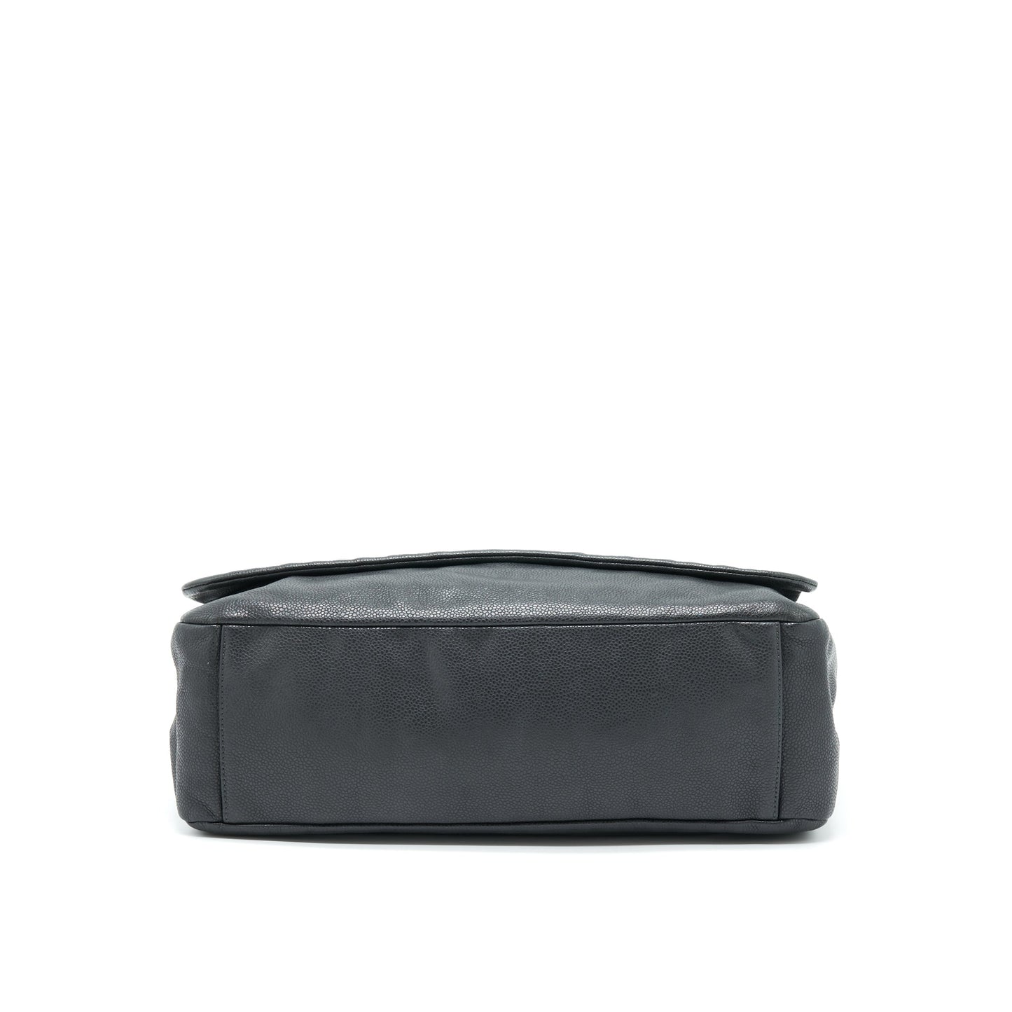 Chanel Shoulder Bag Caviar Black Ruthenium Hardware