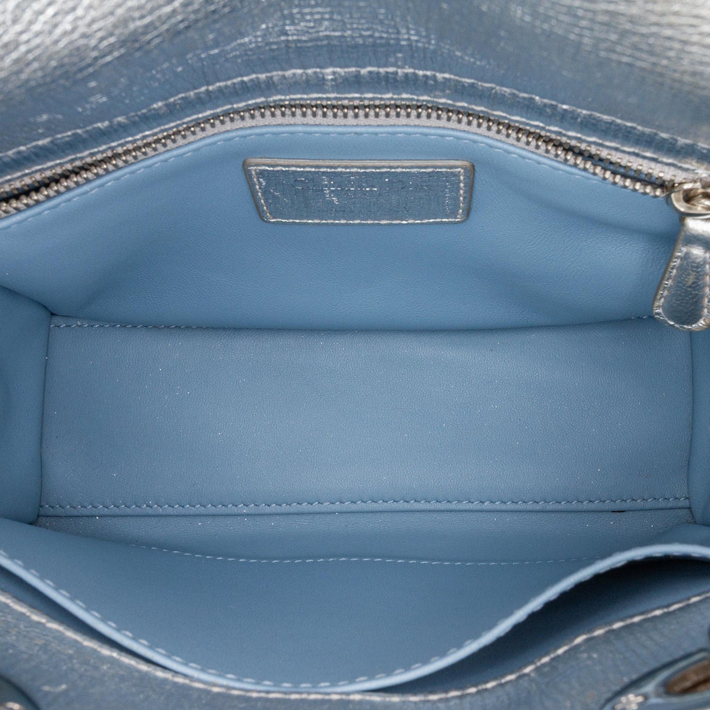 Dior Small Metallic Grained Calfskin Cannage My ABCDior Lady Dior
