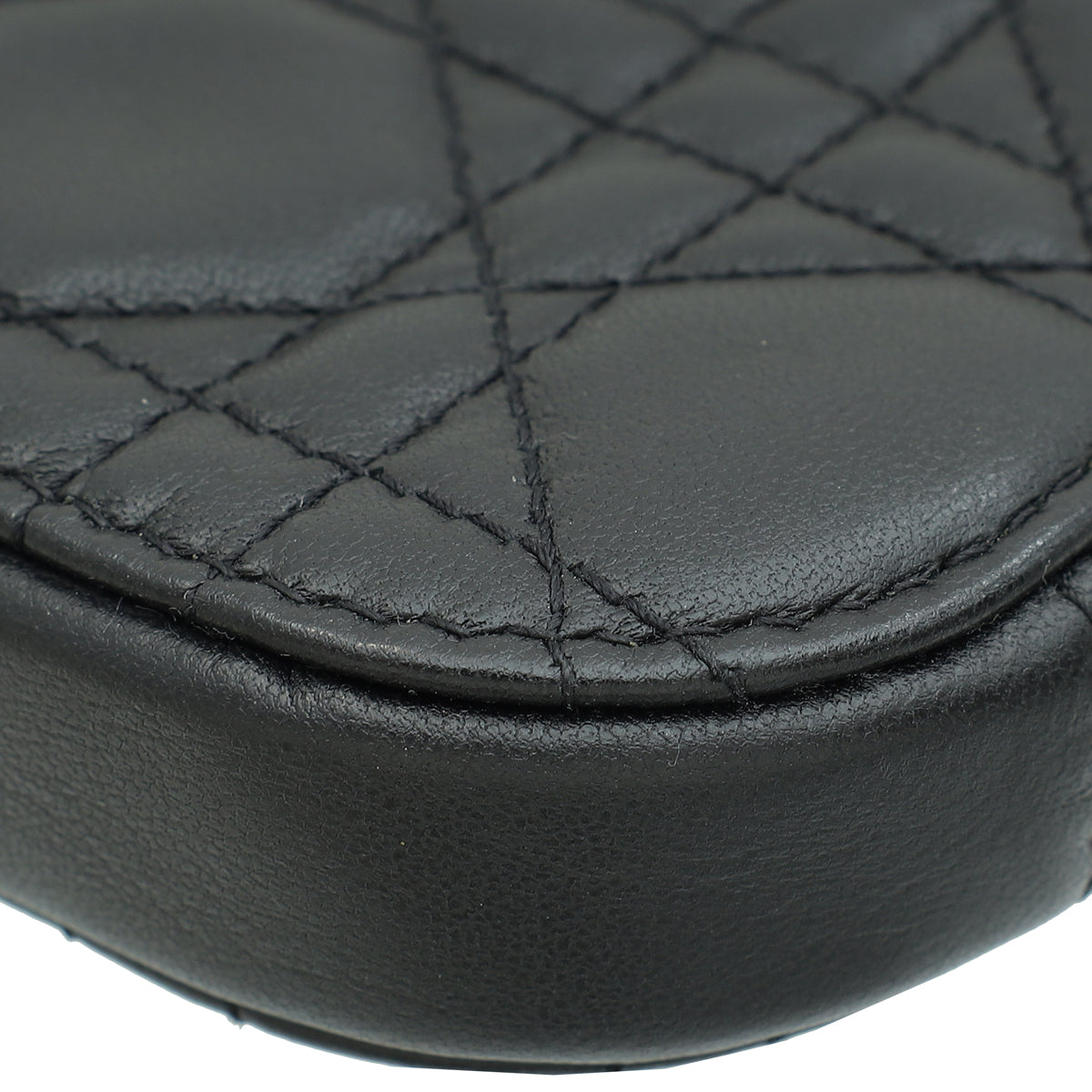 Christian Dior Black Lady Dior Call'in Dior Phone Holder