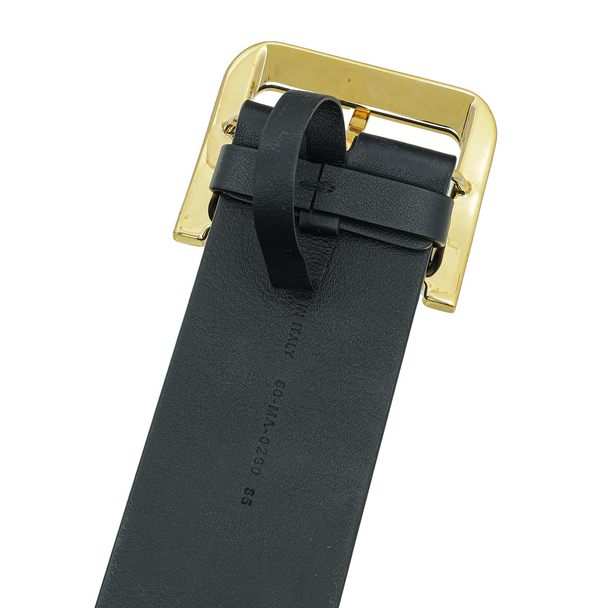 Christian Dior Black Diorquake 55mm Belt