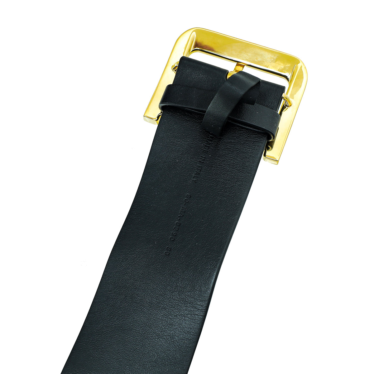 Christian Dior Black Diorquake 55mm Belt