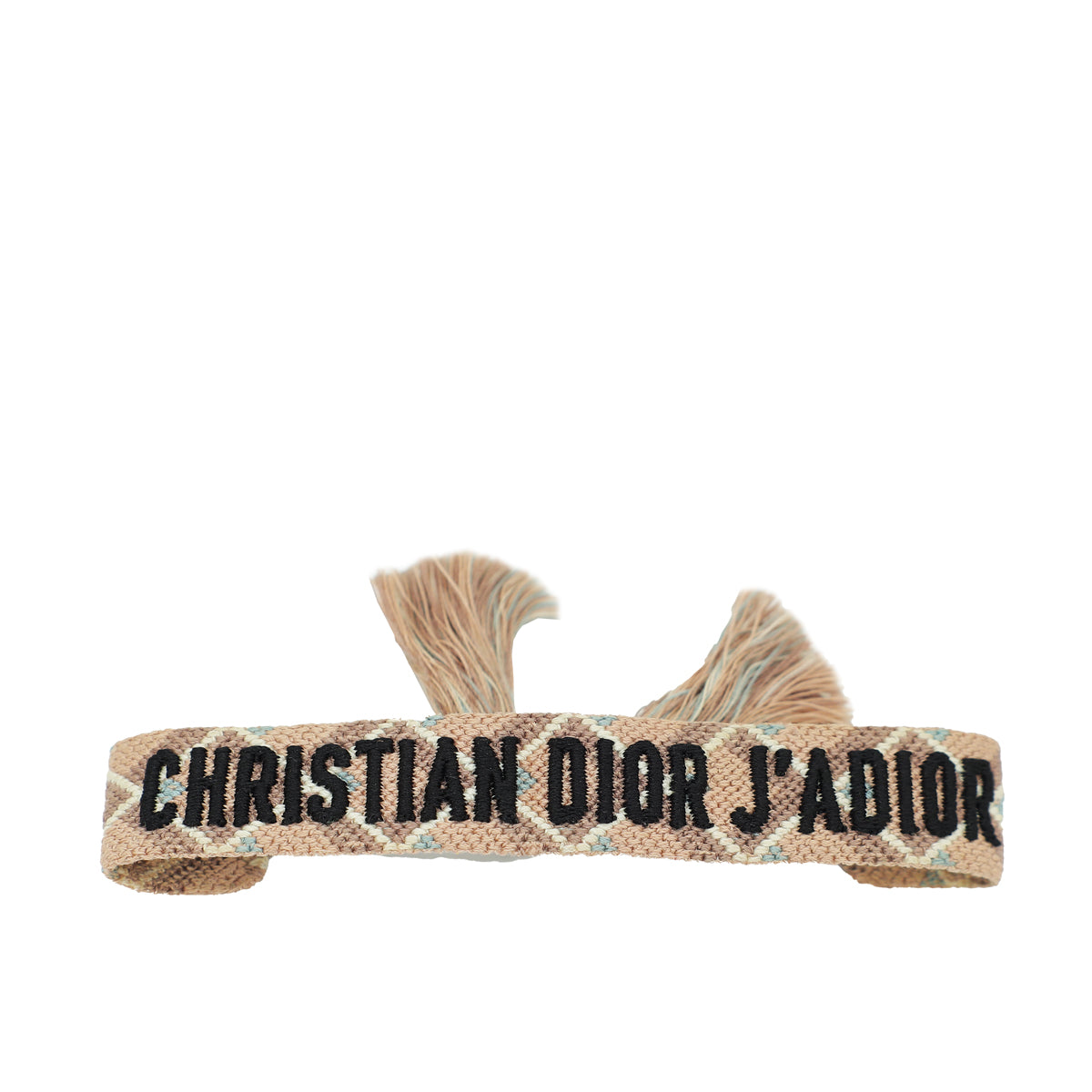 Christian Dior Bicolor J'Adior Cotton Bracelet
