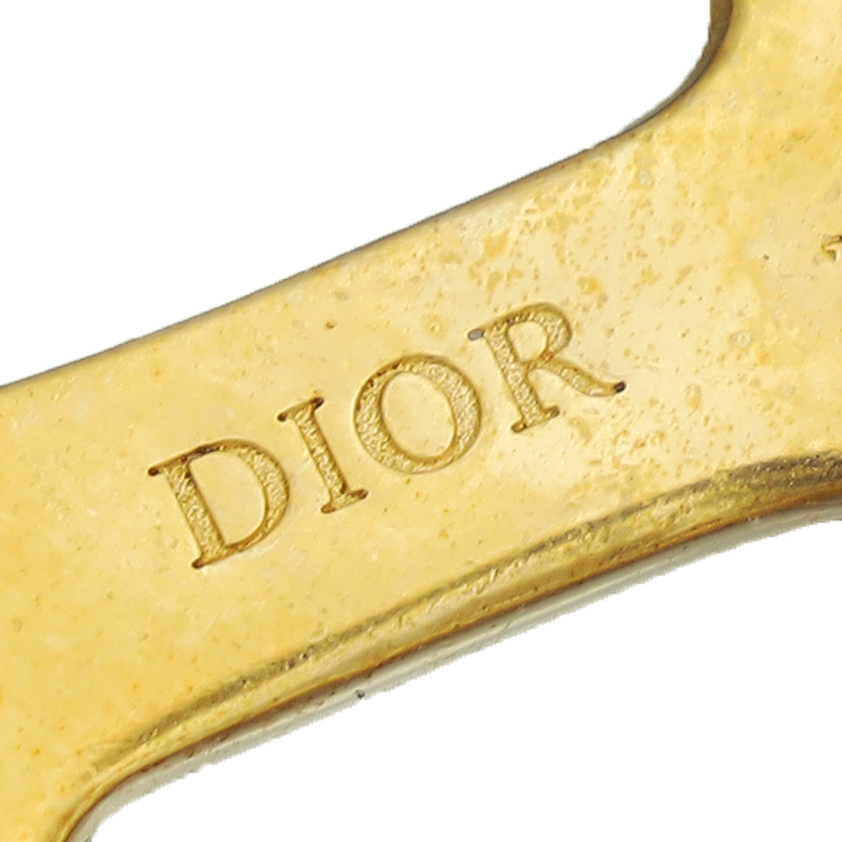 Christian Dior Gold Finish 30 Montaigne Crystal Brooch