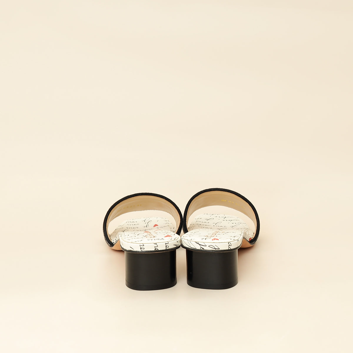 Christian Dior Bicolor Dway Dioramour Embroidered Slide Sandal 39