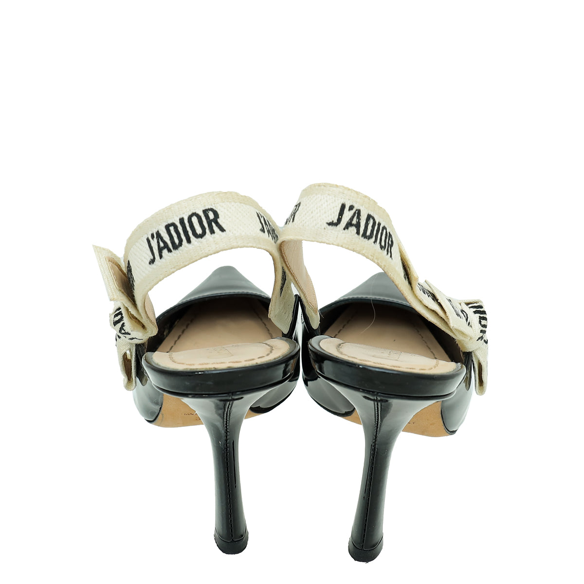 Christian Dior Black J'adior Slingback Pump 36