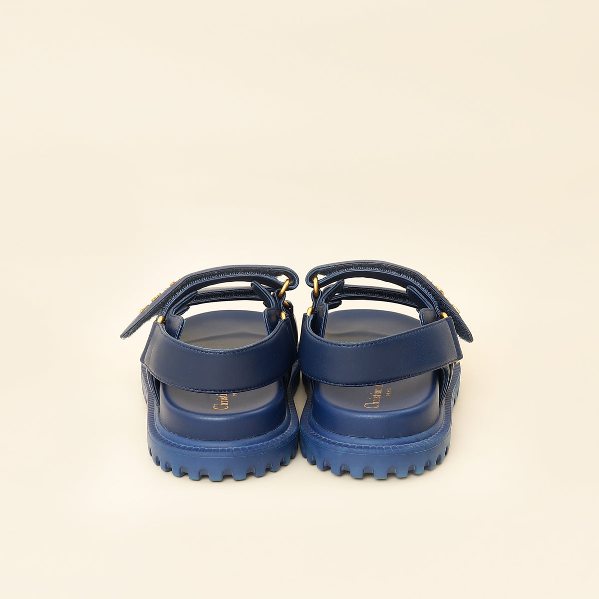 Christian Dior Dark Blue Dioract Sandal 37
