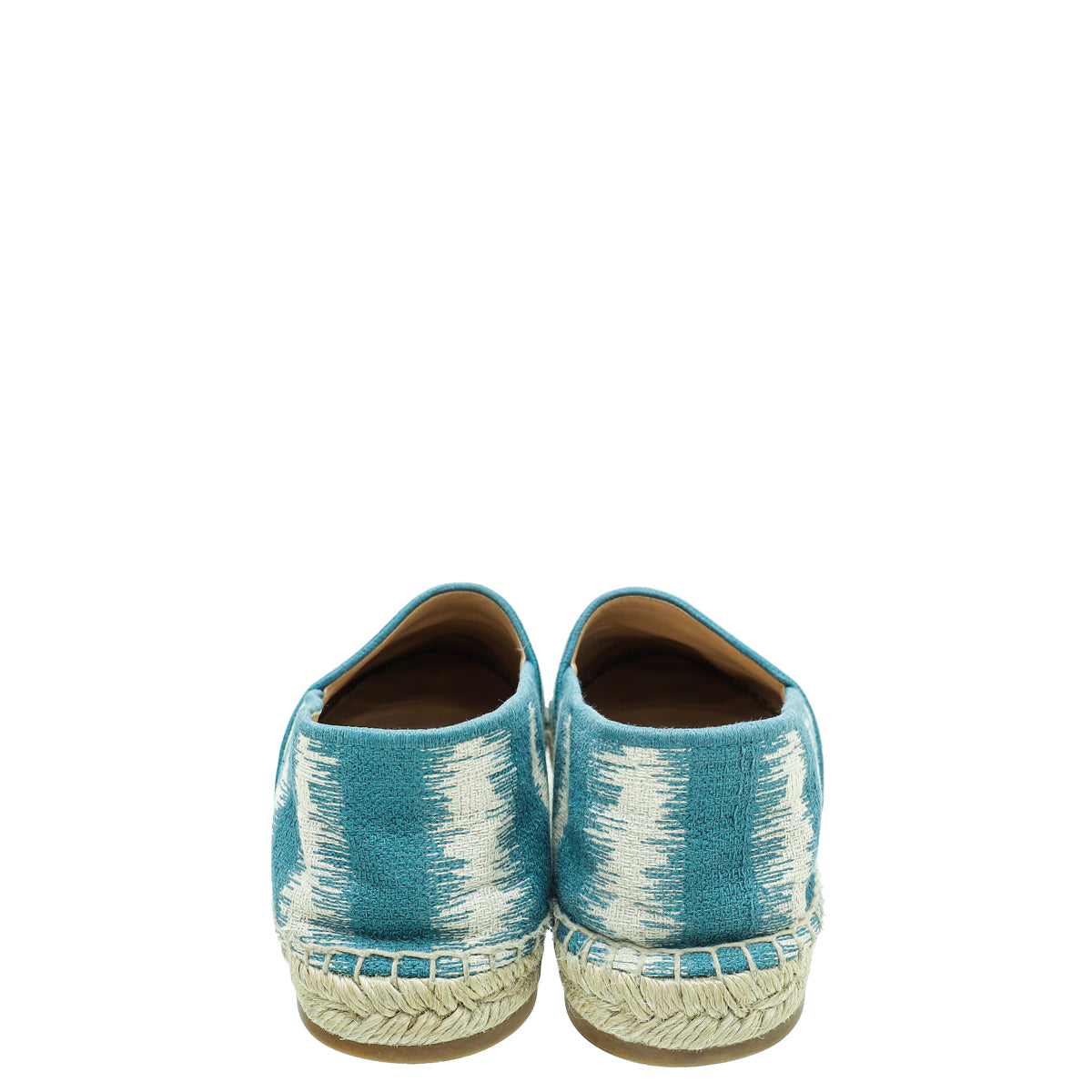 Christian Dior Light Blue D-Stripes Granville Espadrille 40
