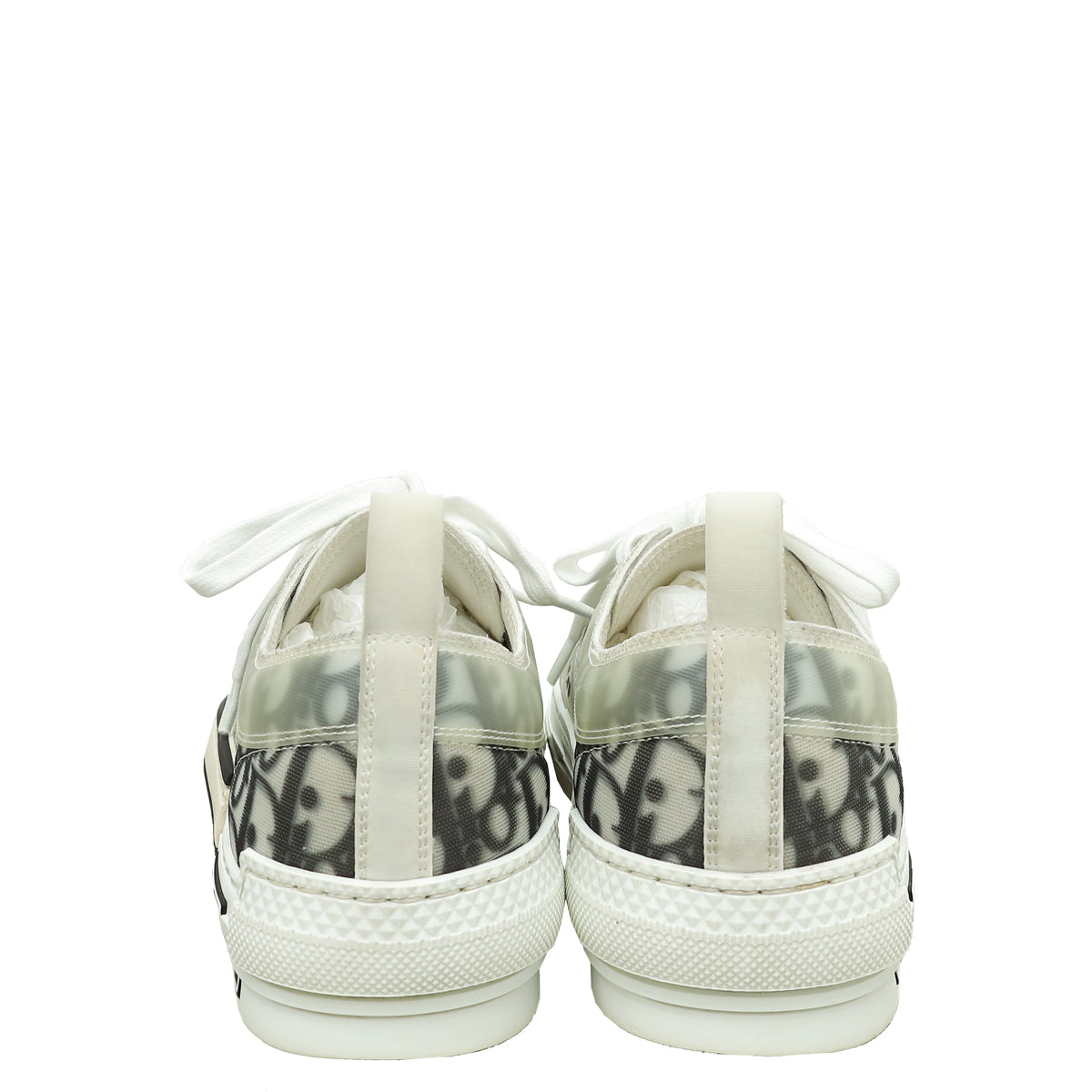 Christian Dior Bicolor Oblique B23 Low Top Sneaker 40