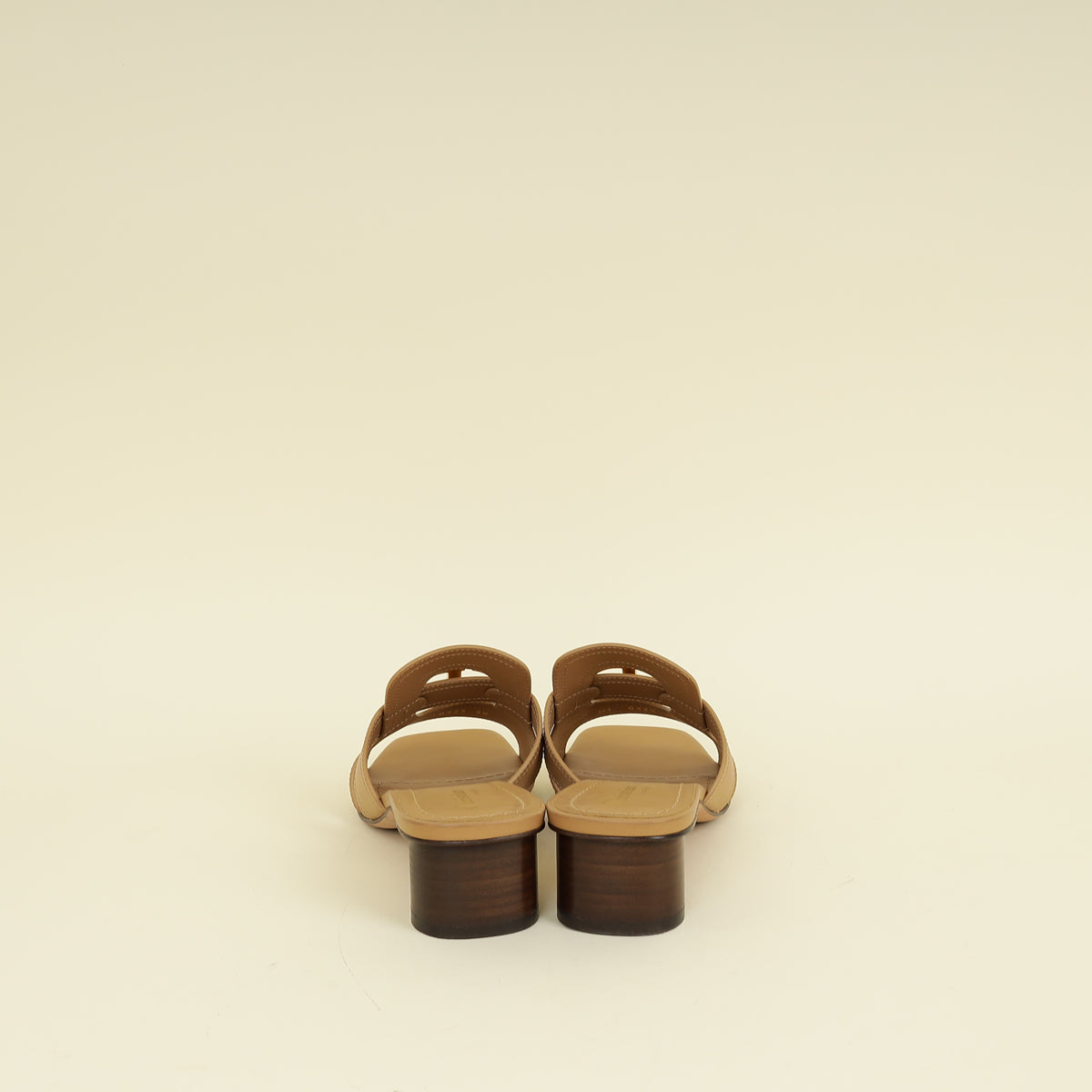 Christian Dior Beige 30 Montaigne Heeled Slide Mules 39