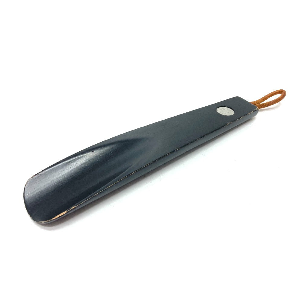HERMES Shoehorn Wood black Serie Shoehorn unisex(Unisex) d