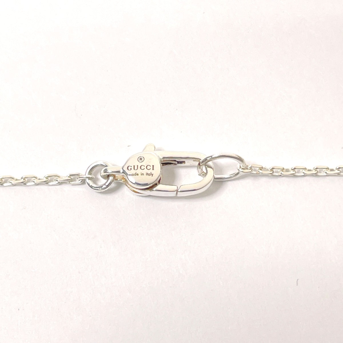 GUCCI Necklace Silver925 Silver Guccioli Oliver Pug Women